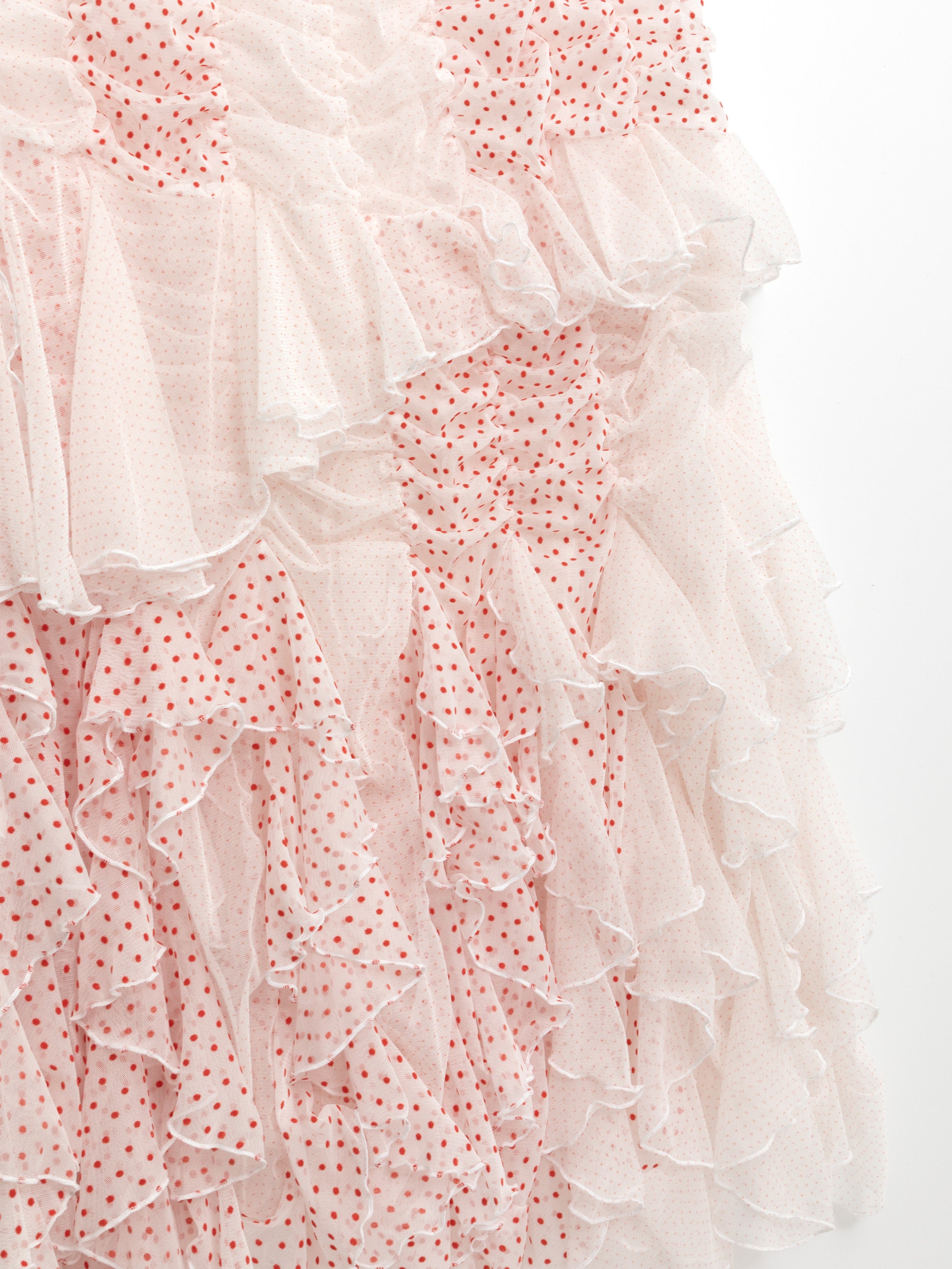 Butterfly Polka Dot Maxi Dress