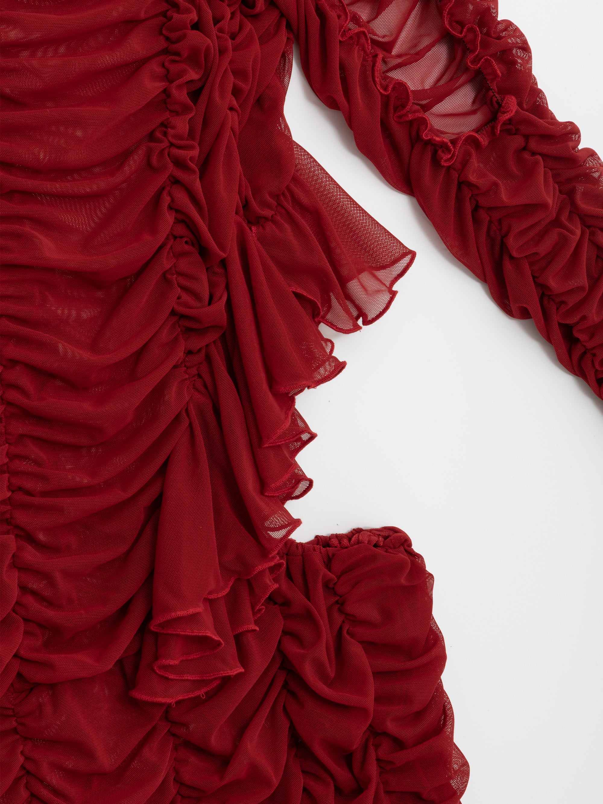 Red Signature Drama Dress