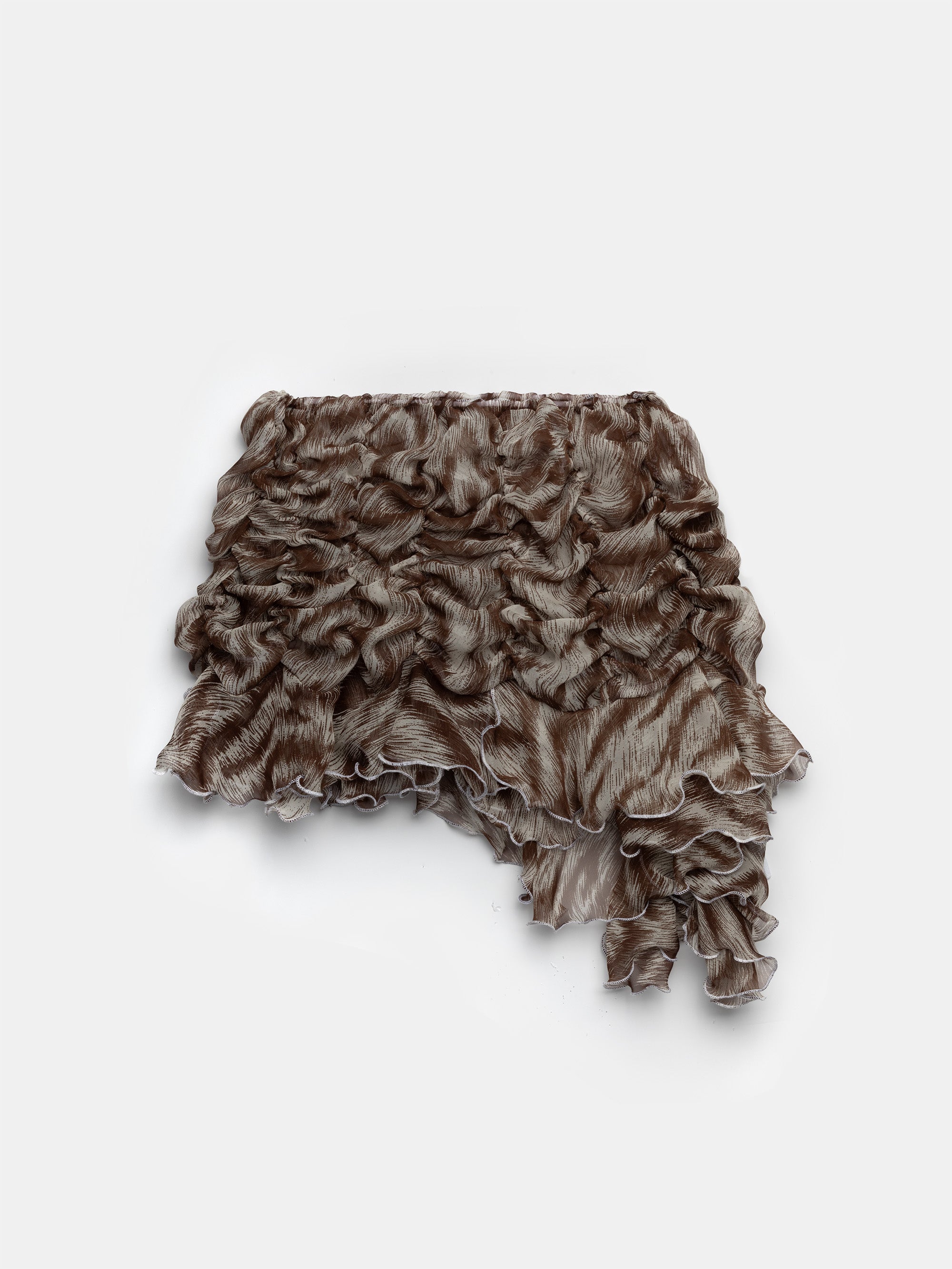 Brown Signature Mini Skirt