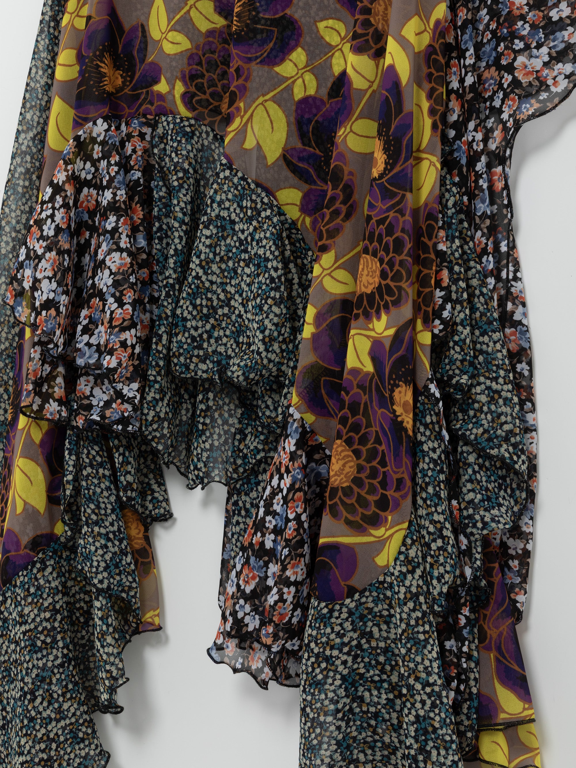 Multi-Flowers Two ways Skirt