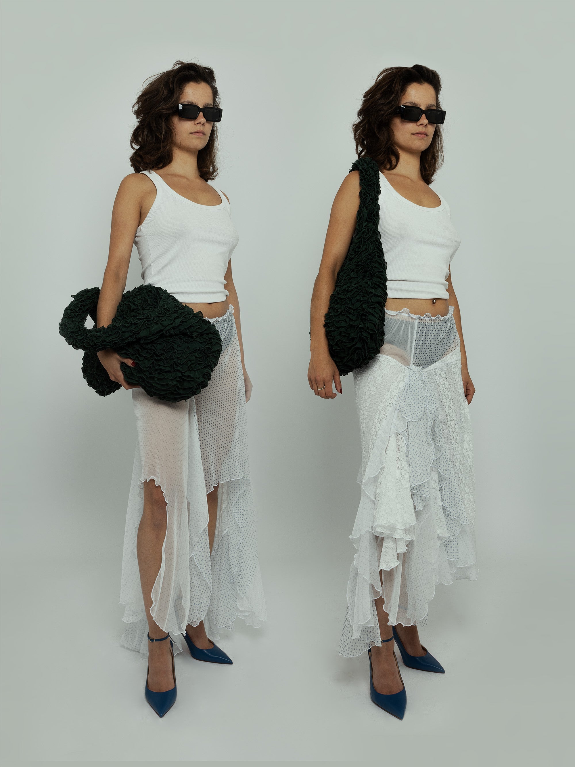 White Two ways Skirt