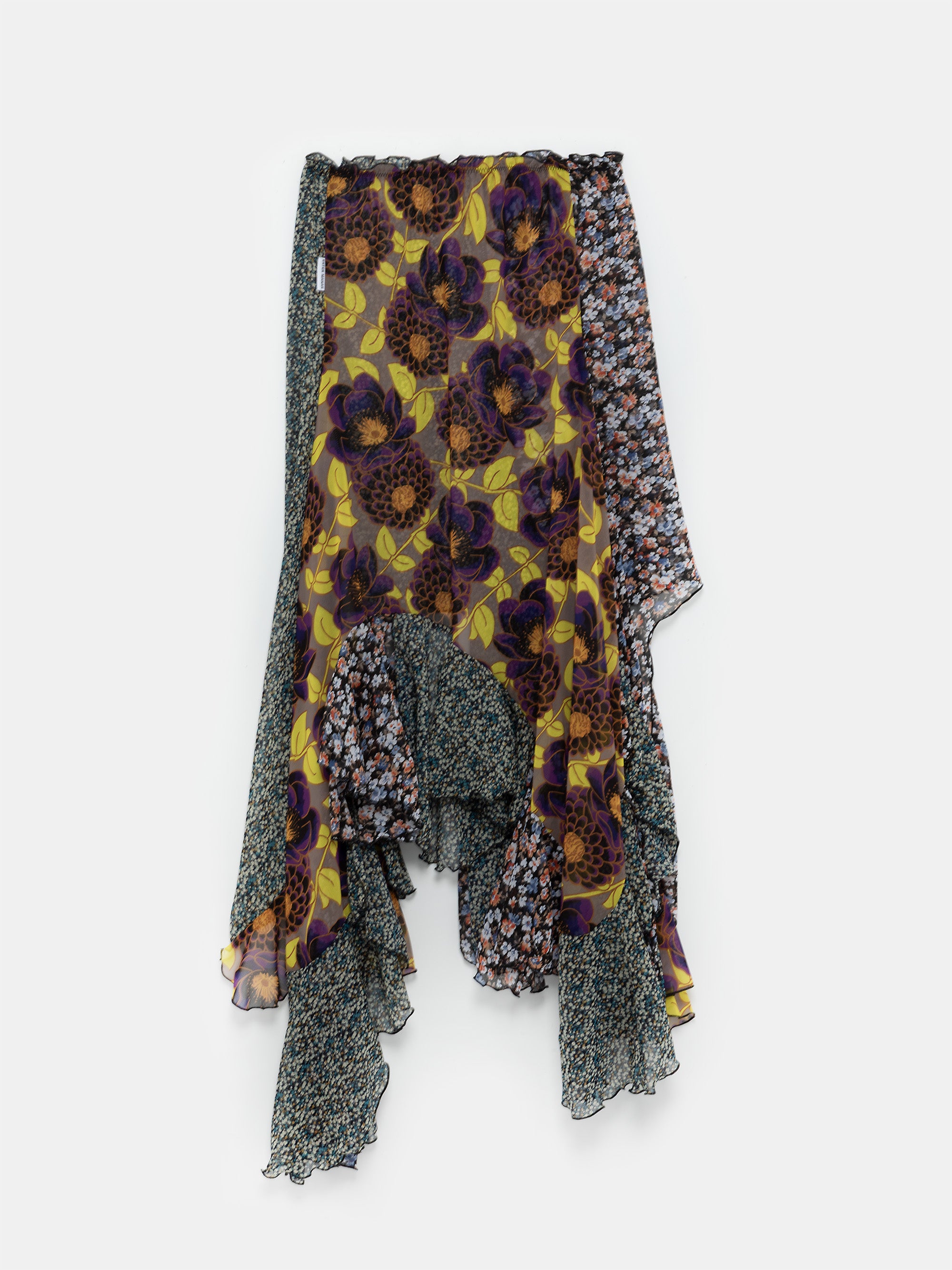 Multi-Flowers Two ways Skirt