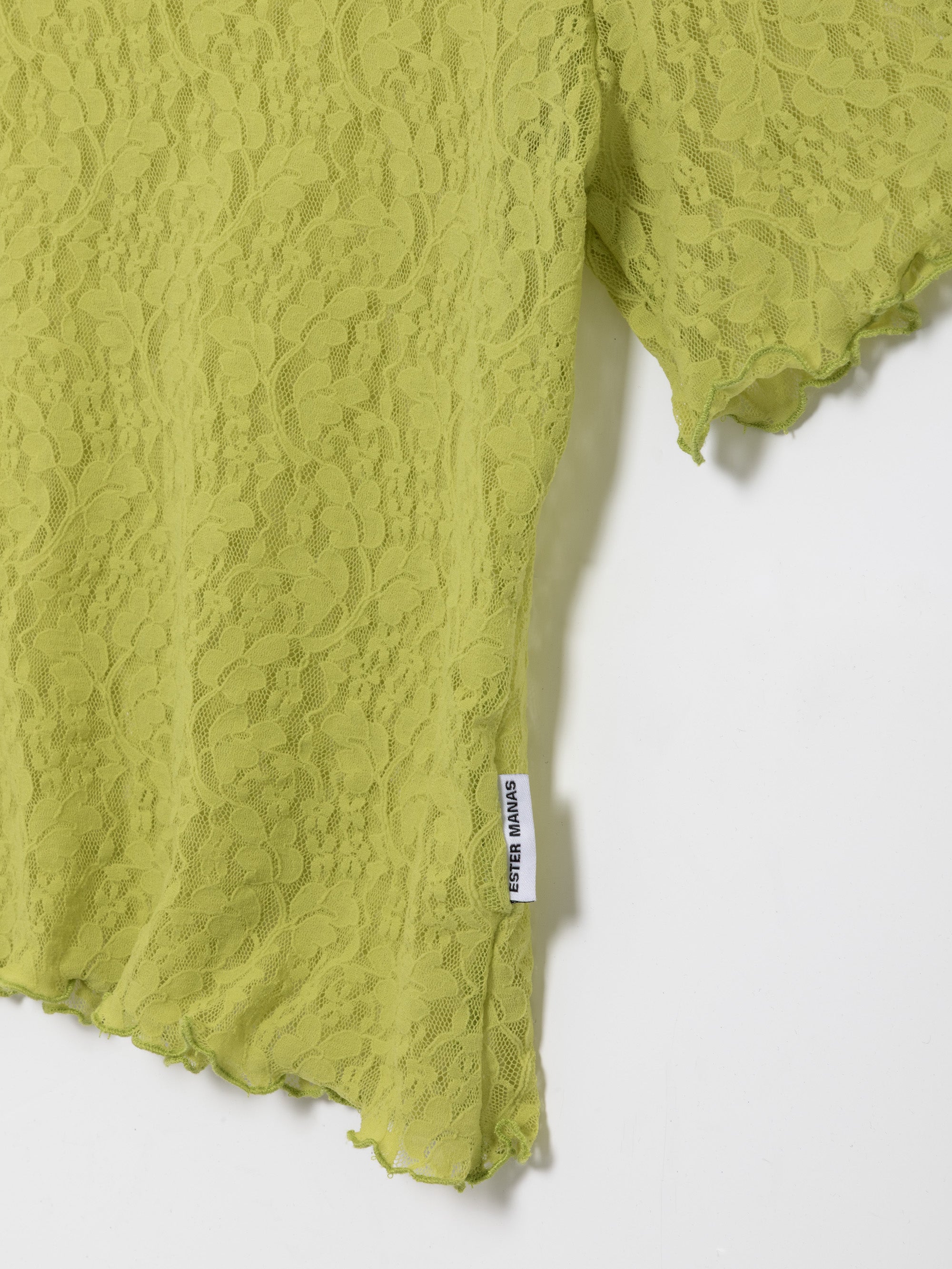 Pistachio Lace Easy Top