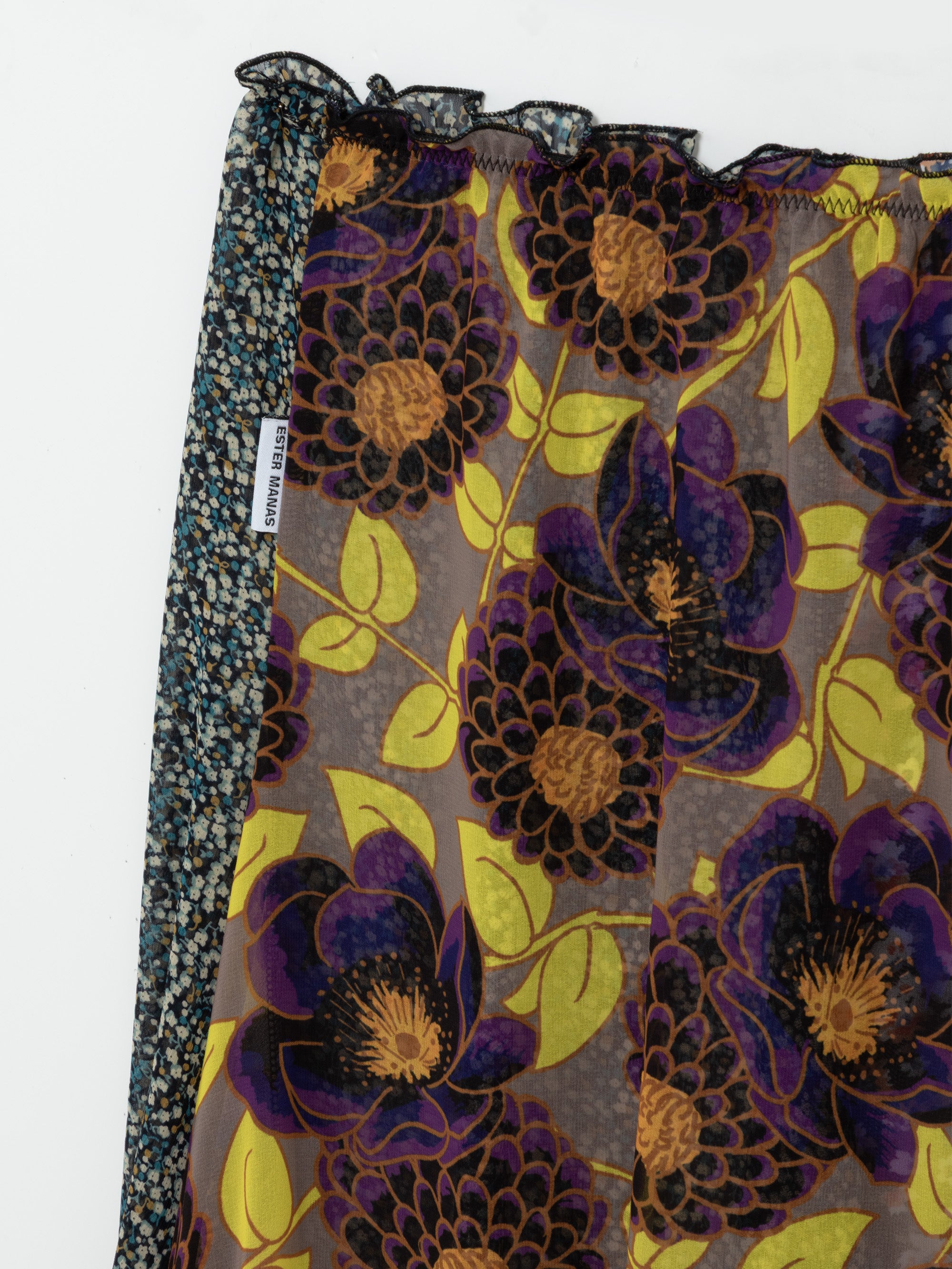 Multi-Flowers Two ways Skirt