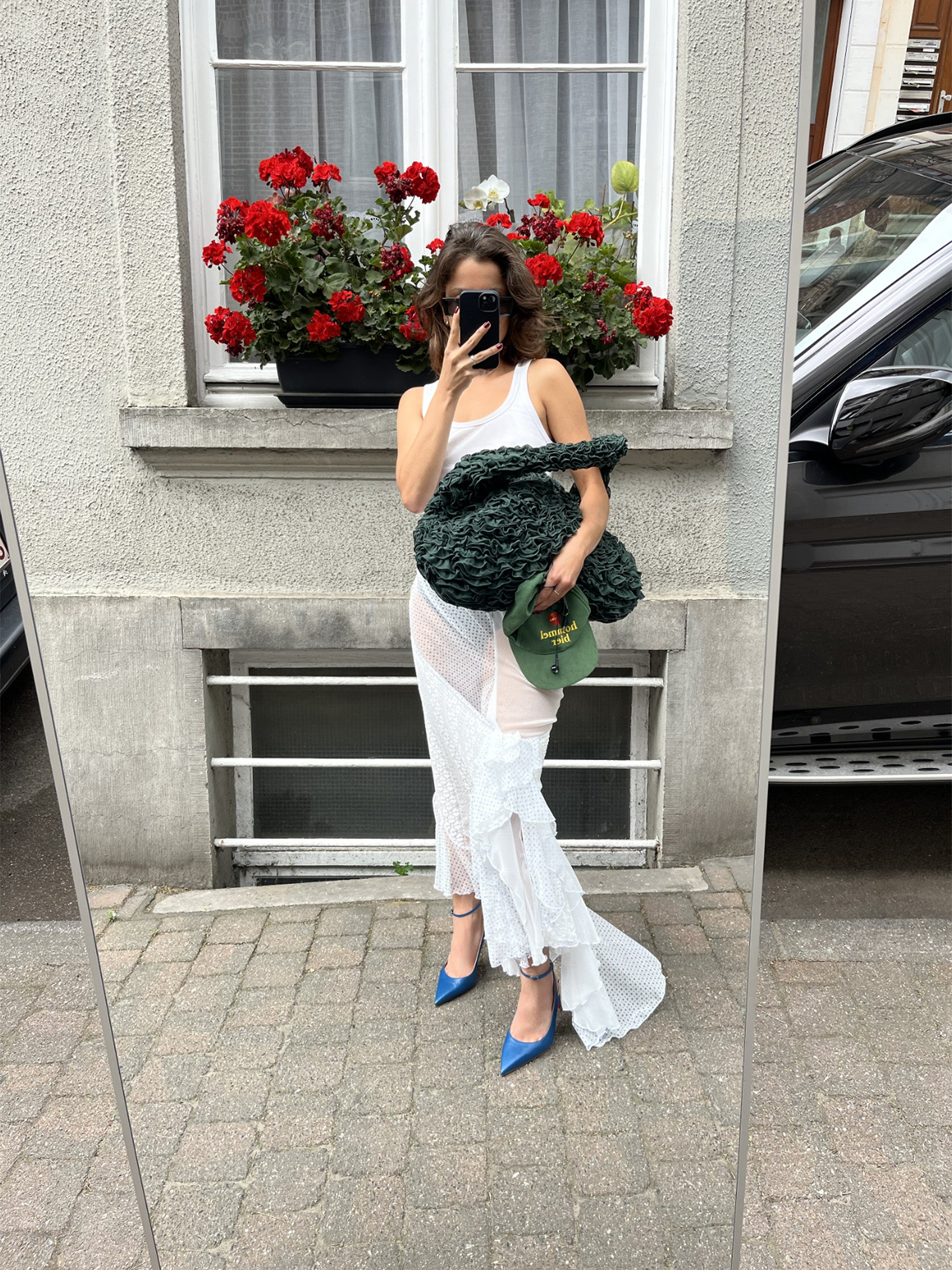 White Two ways Skirt