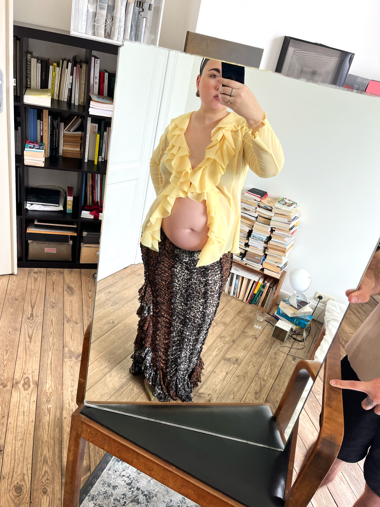 Mimosa Ruffled Bolero