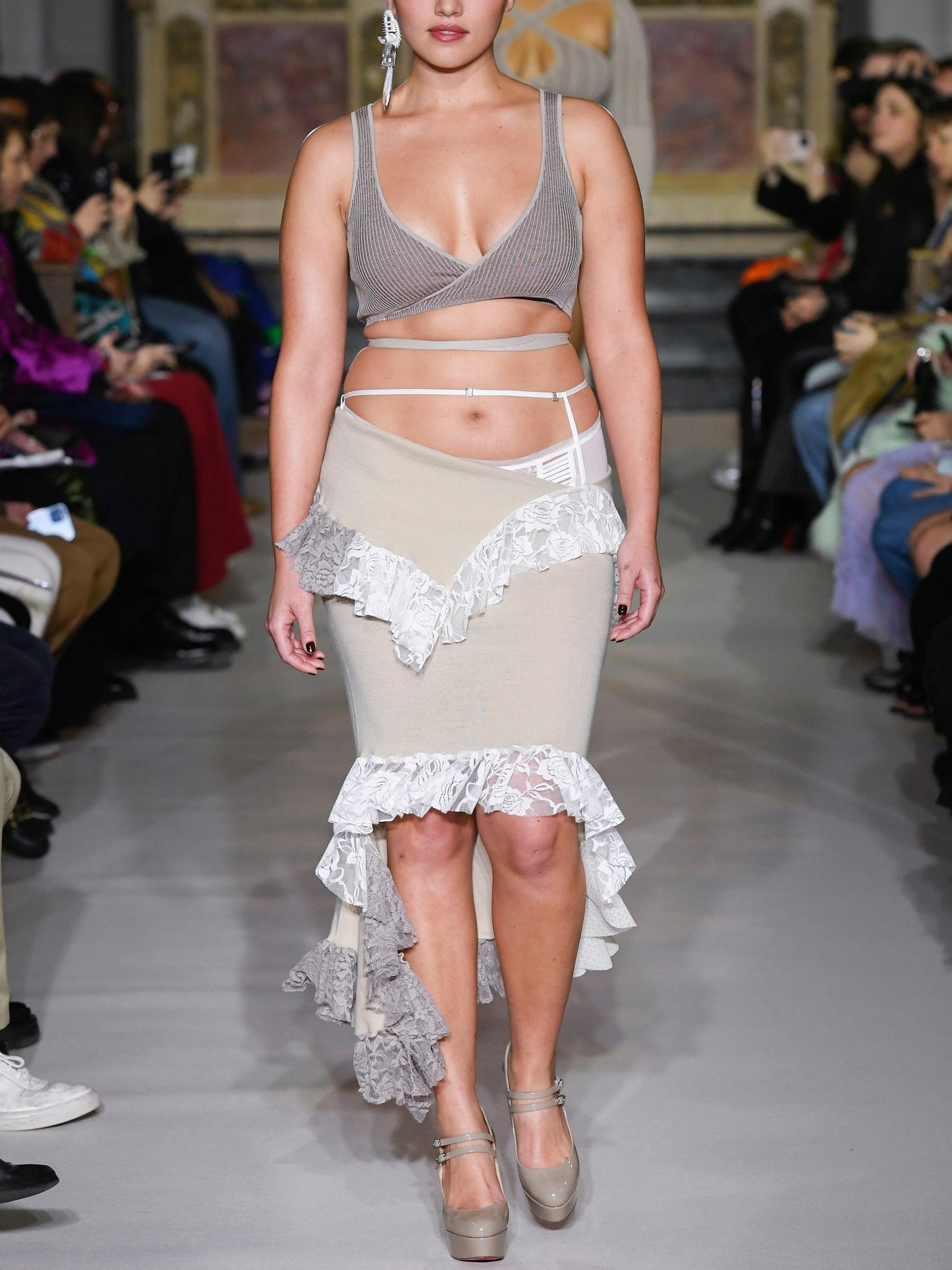 Sand Carmen Skirt