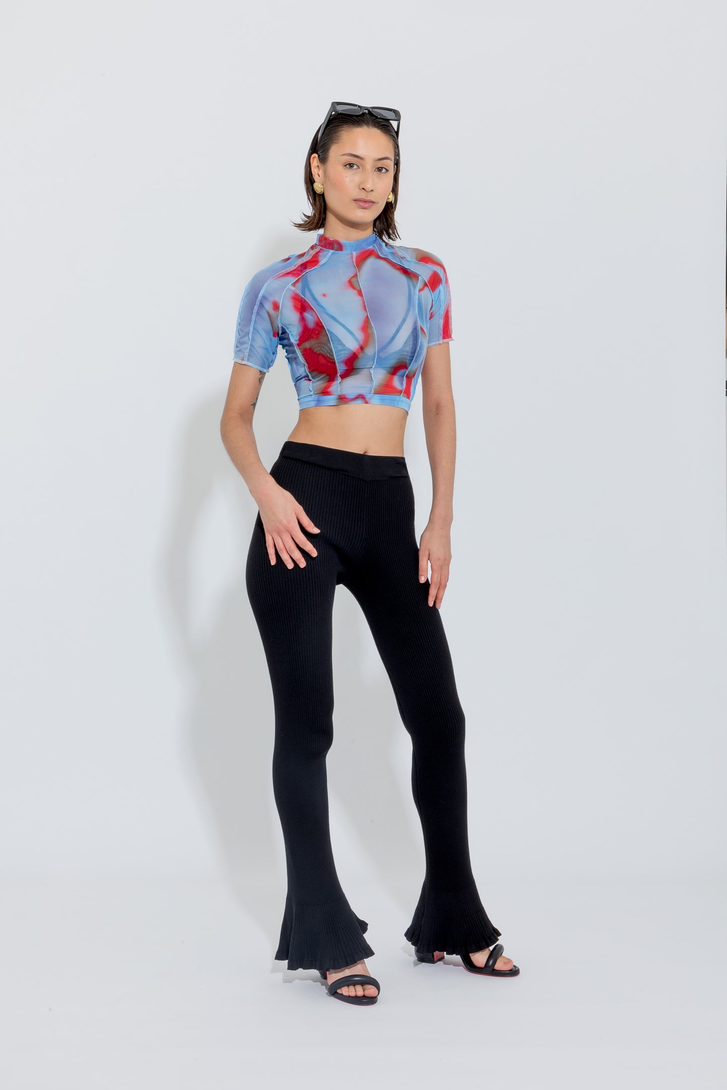 Blue Essential Top