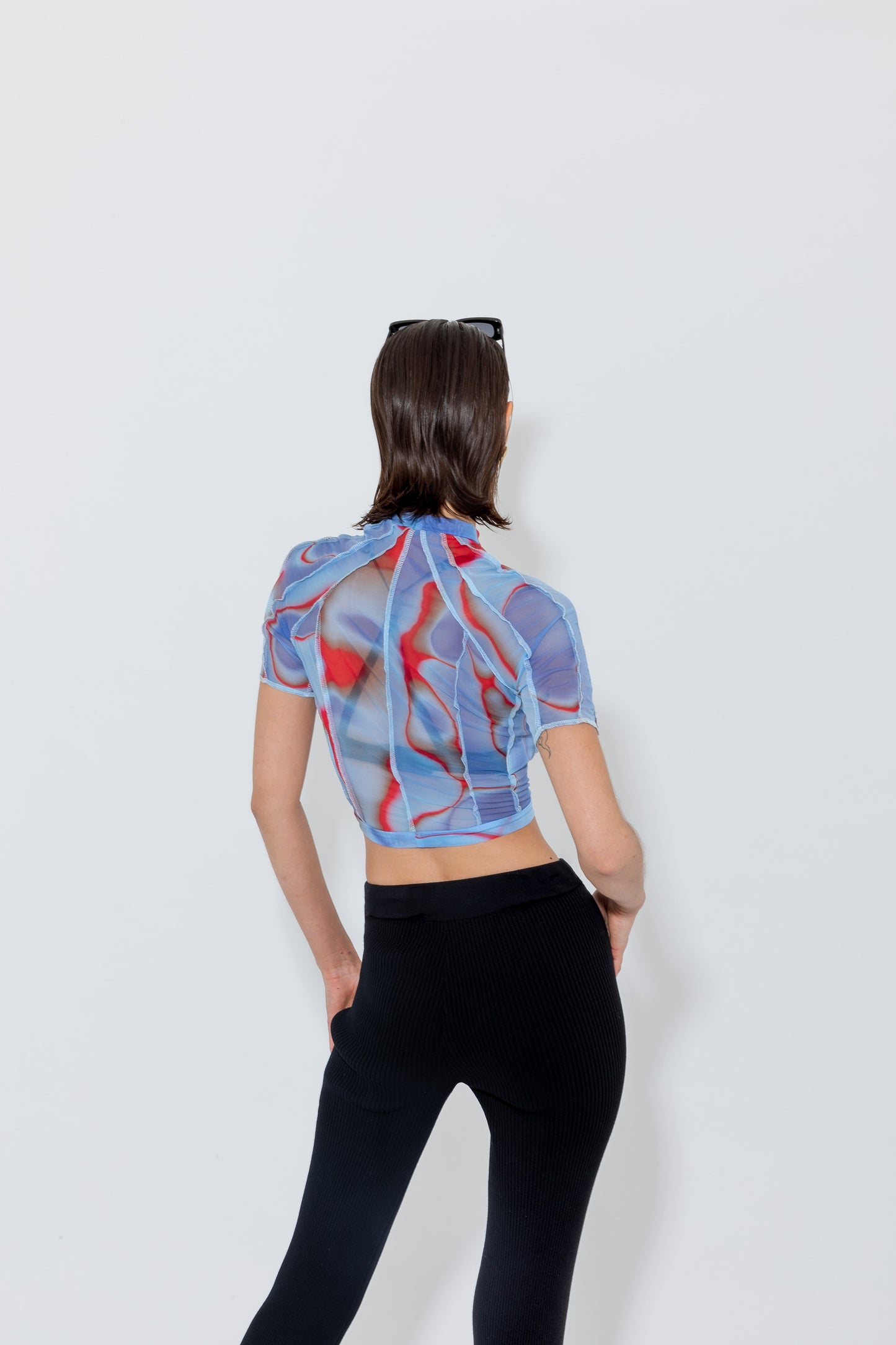 Blue Essential Top