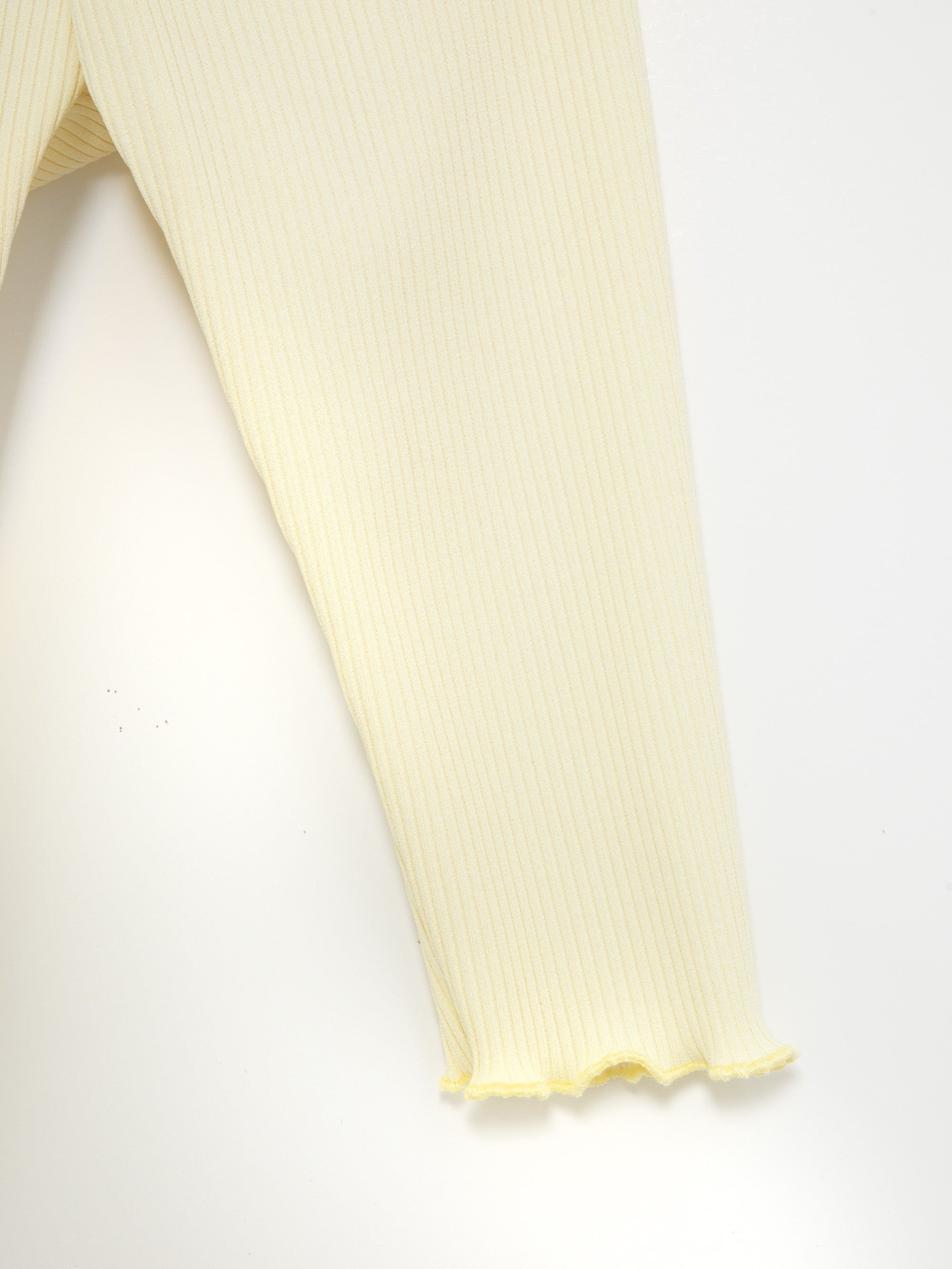 Mini Manas - Rib Butter Cream Legging
