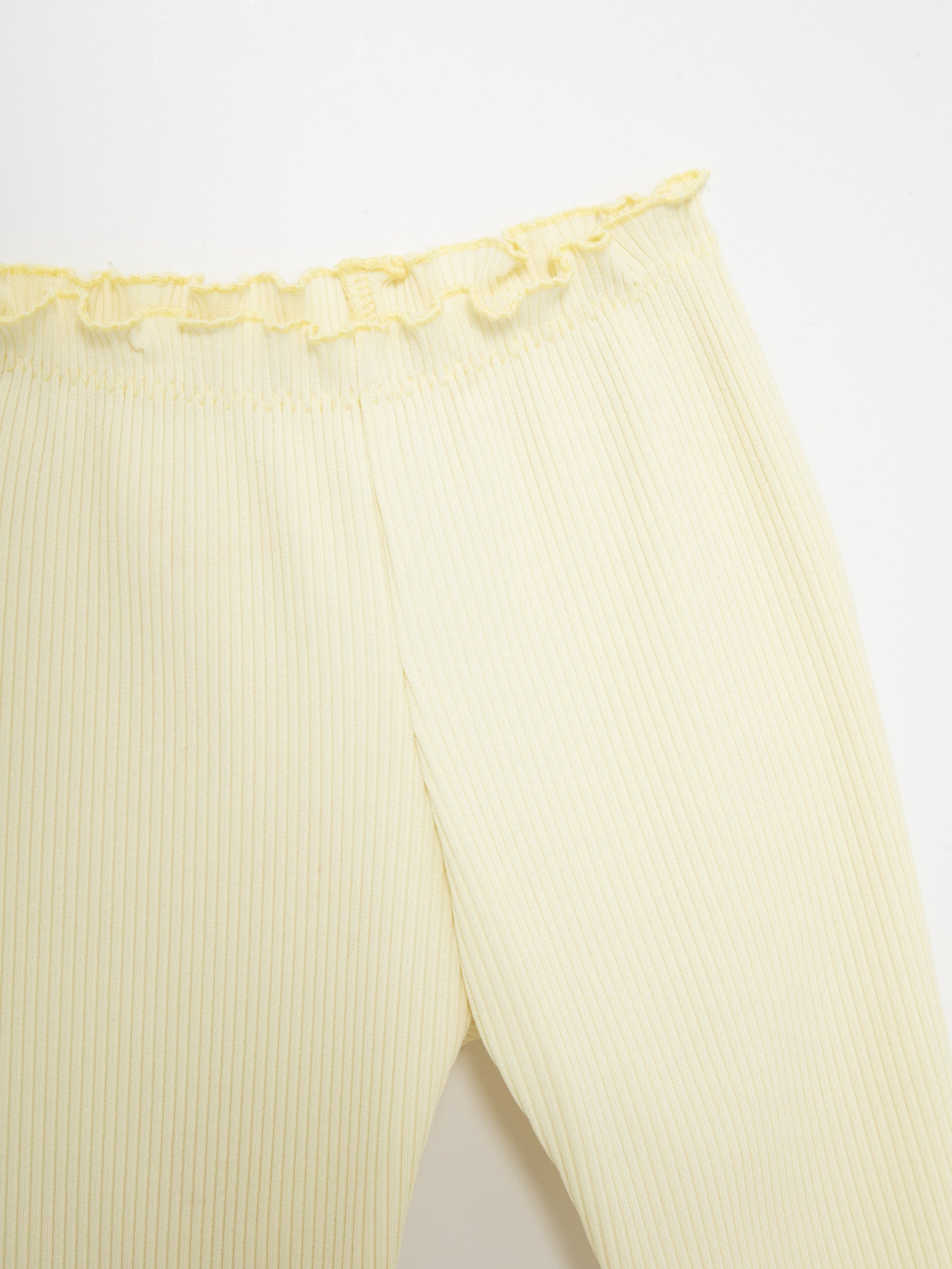 Mini Manas - Rib Butter Cream Legging