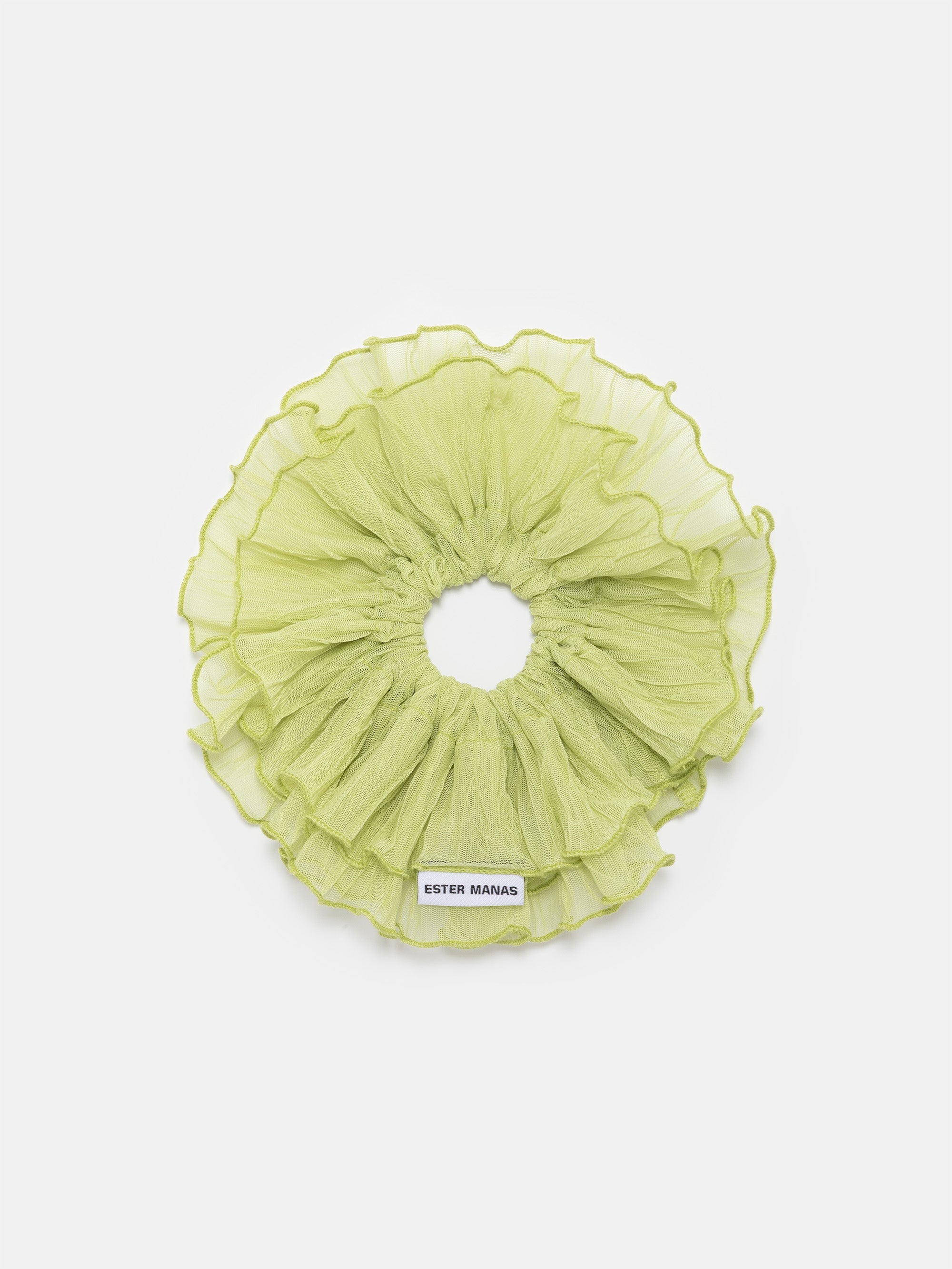 Pistachio Cancan Scrunchie