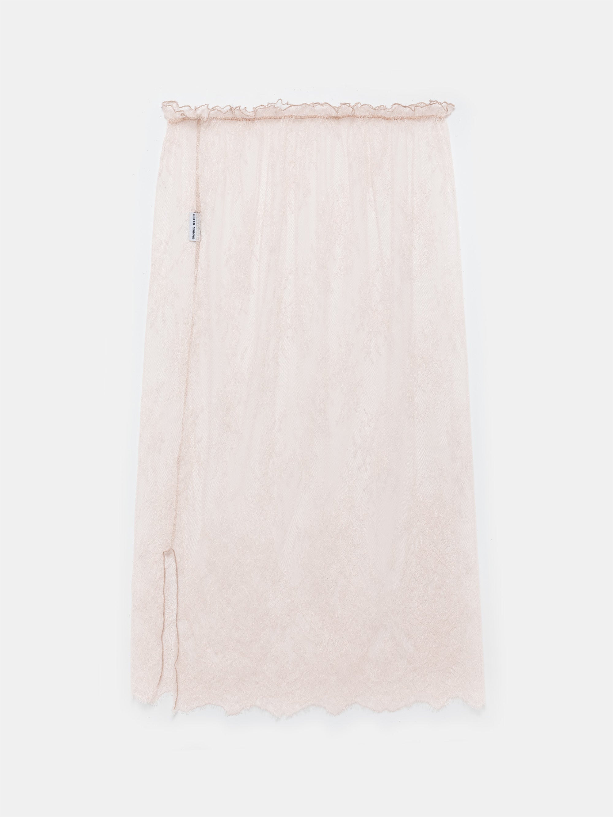 Blush pink Floral Lace Skirt