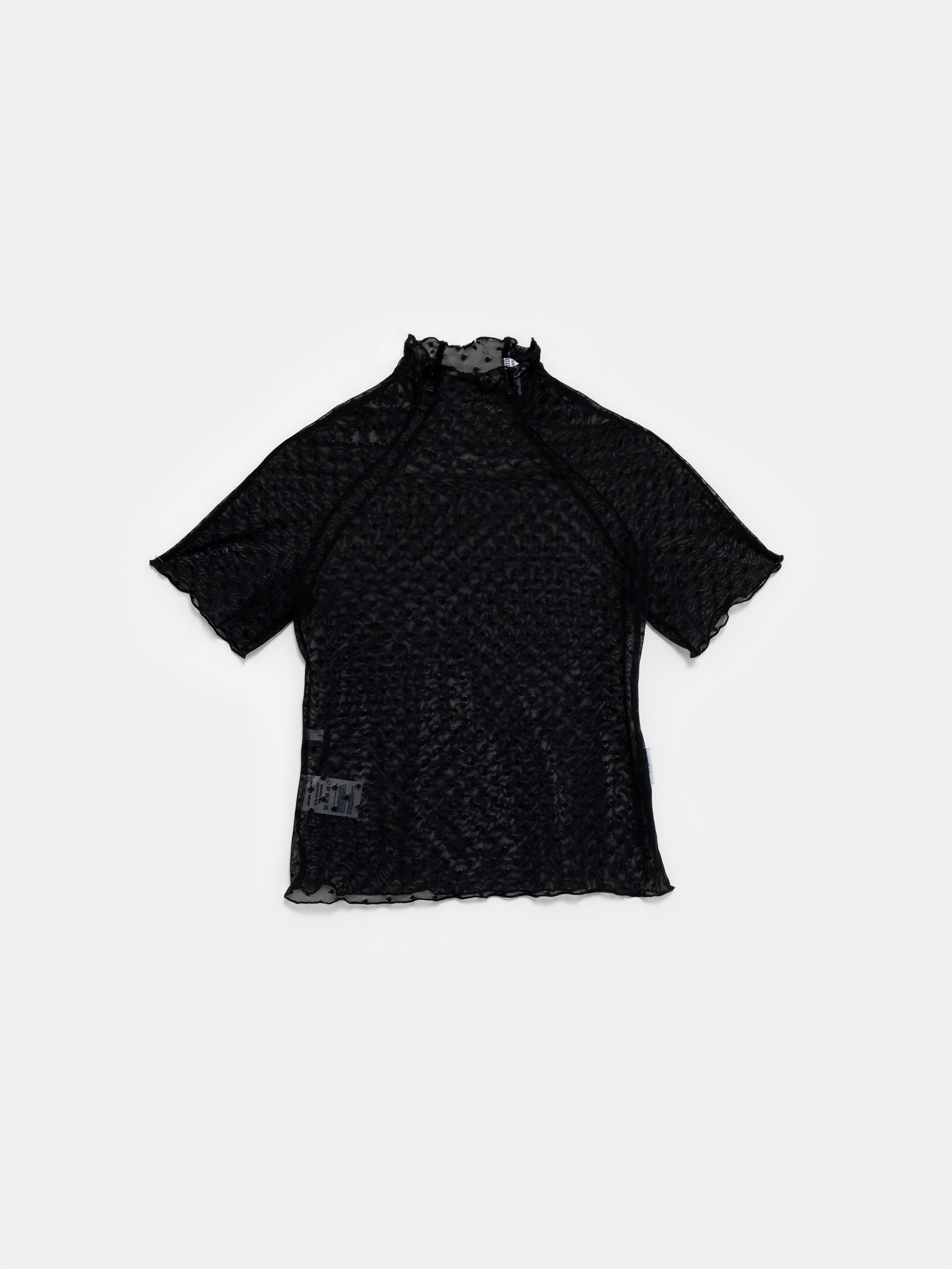 Black Polka Dots Easy Top