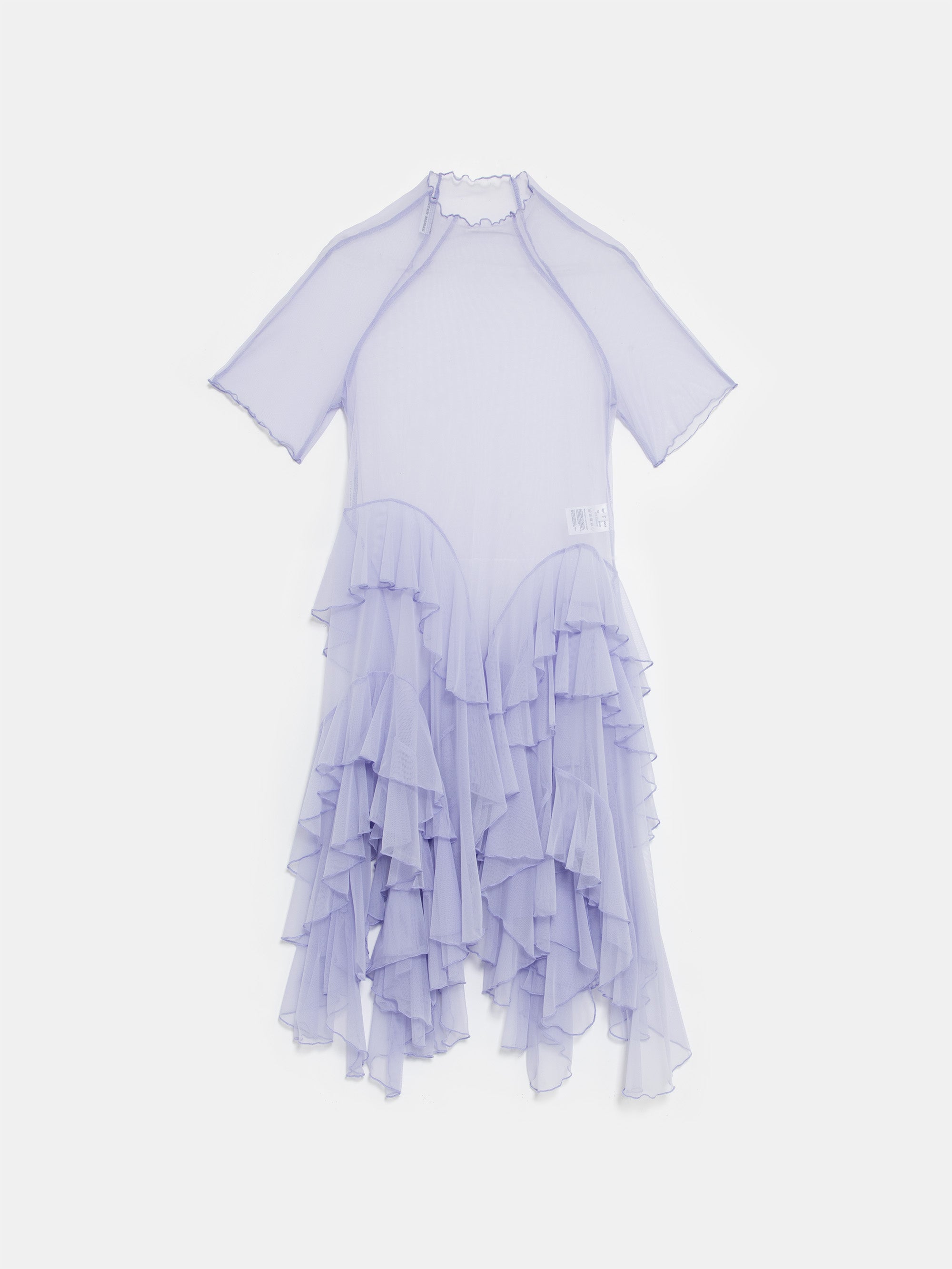Lilac Spiral Maxi Dress