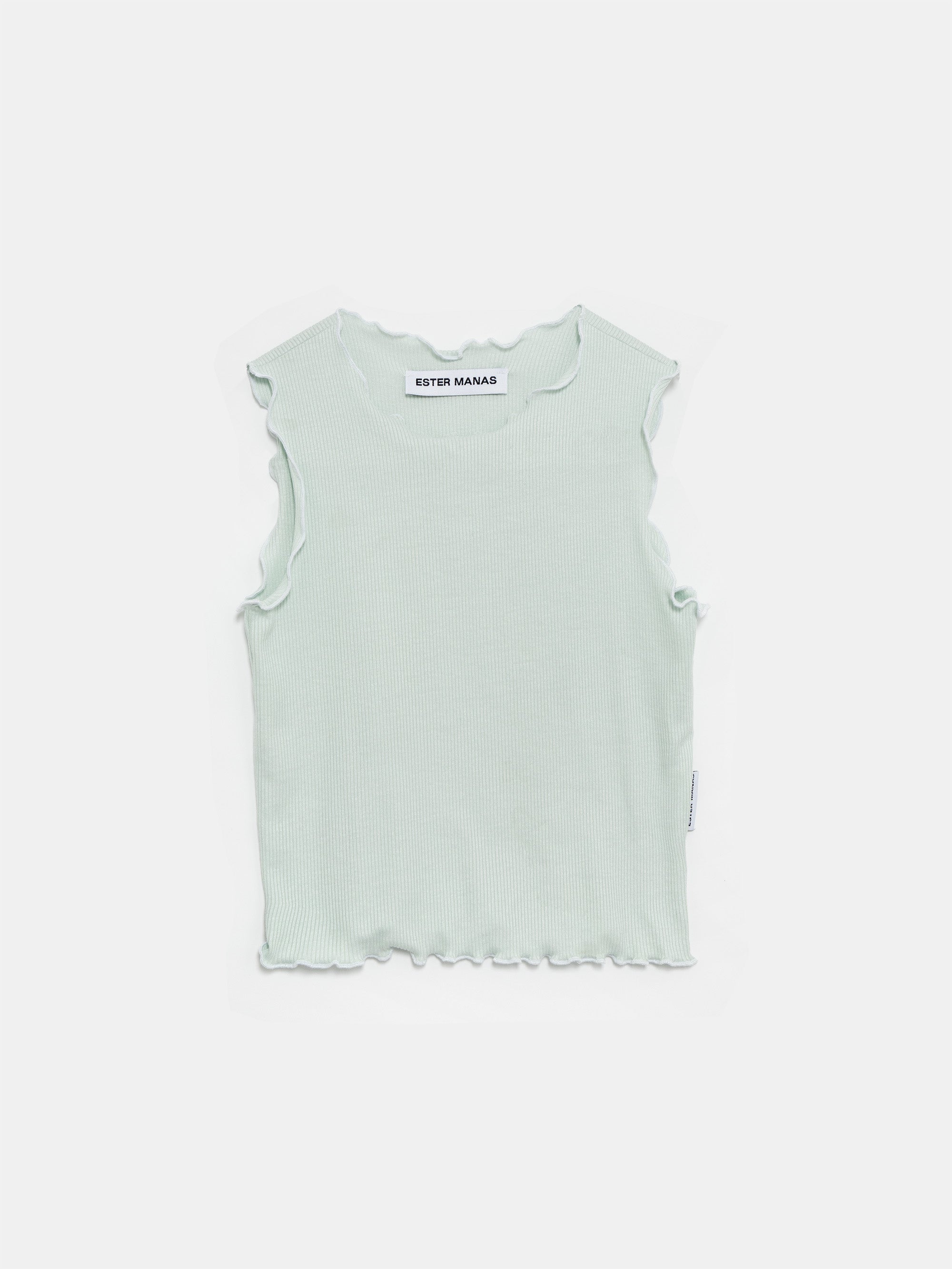 Mini Manas - Mint Tank Top