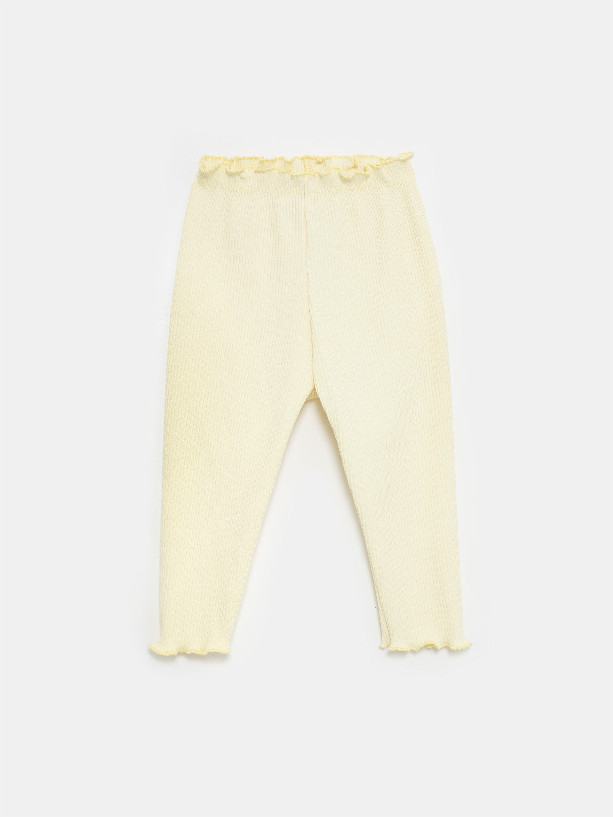 Mini Manas - Rib Butter Cream Legging