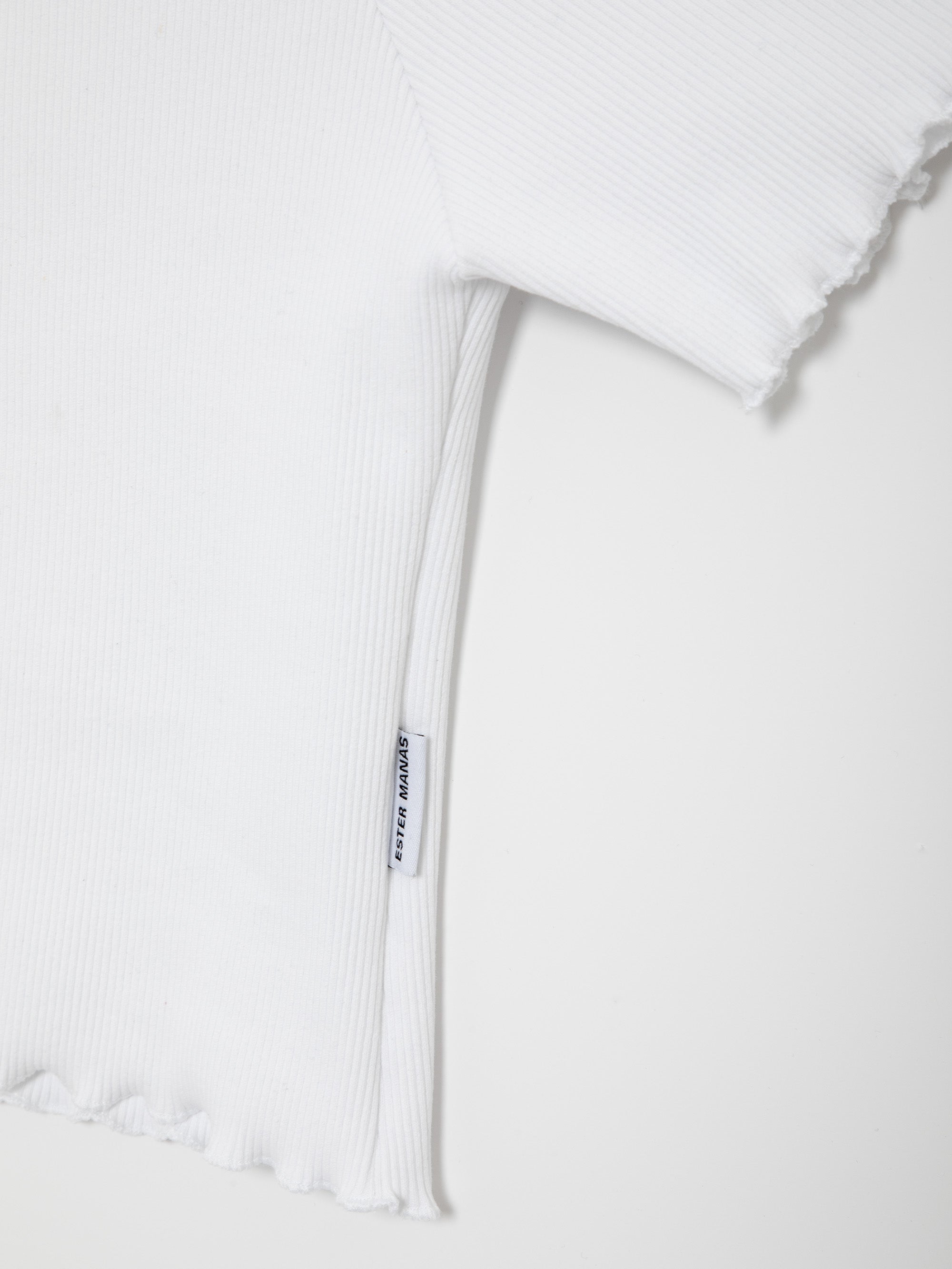 Mini Manas - White mini Bow Easy Top