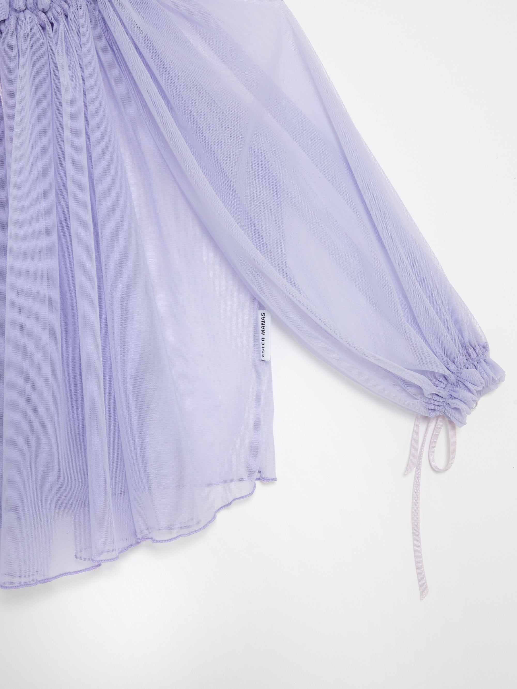 Mini Manas - Lilac Maxi Gathered Blouse