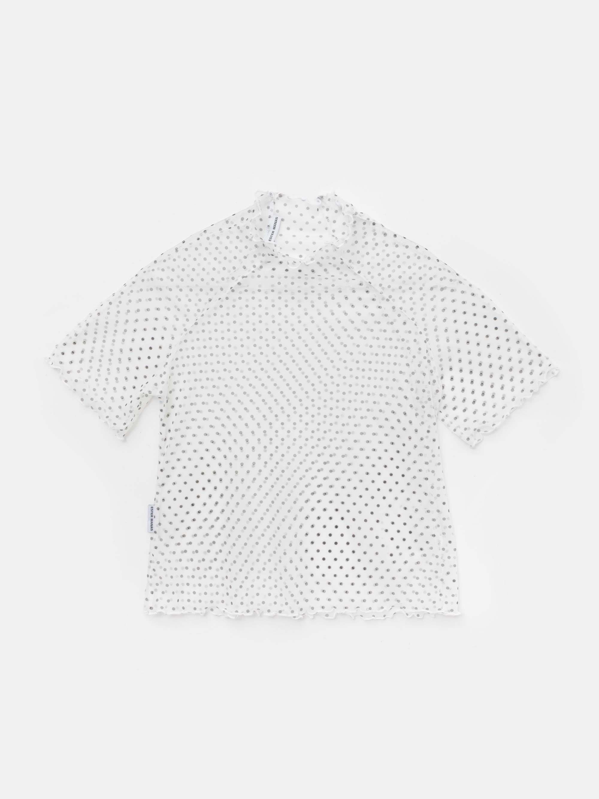 Polka Dots White Easy Top