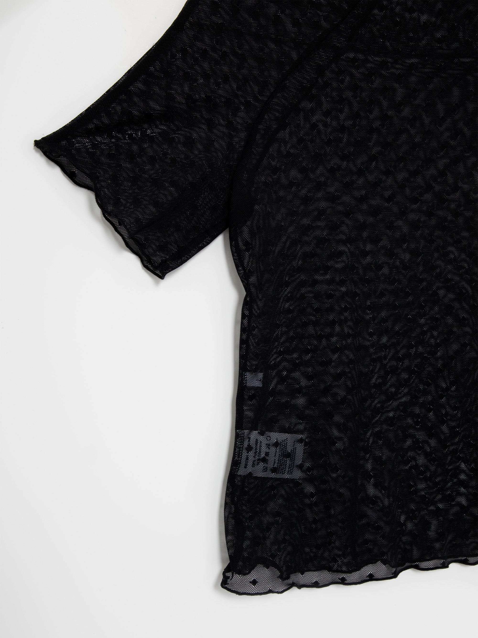 Black Polka Dots Easy Top