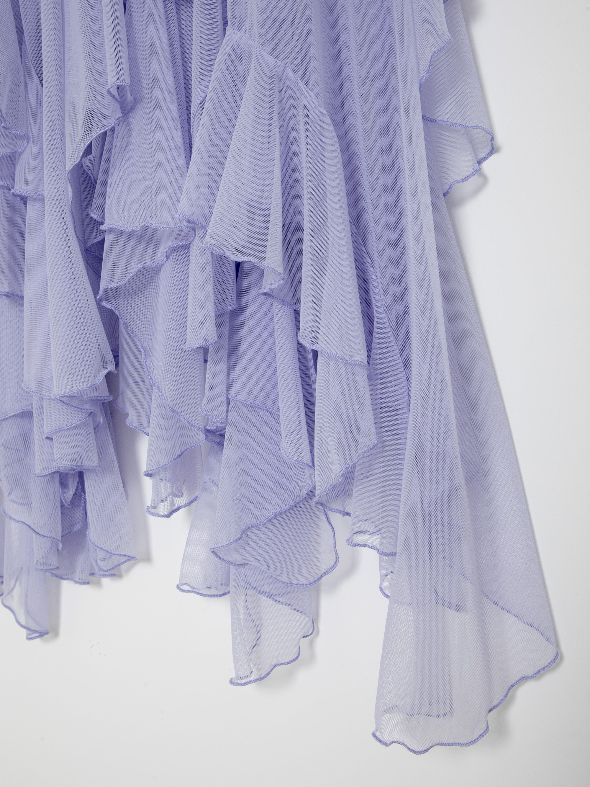 Lilac Spiral Maxi Dress