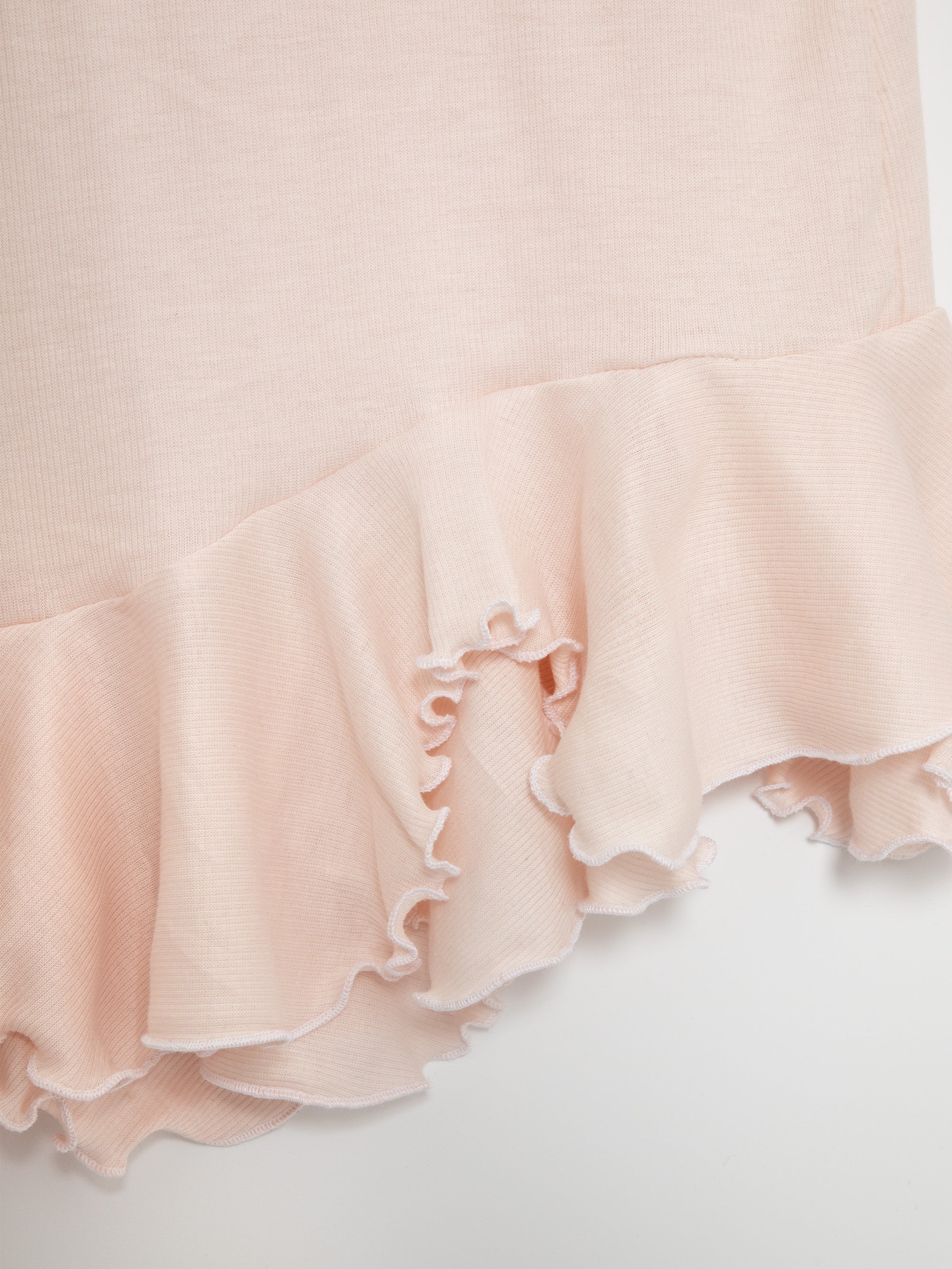 Mini Manas - Pink Easy Asymmetrical Dress