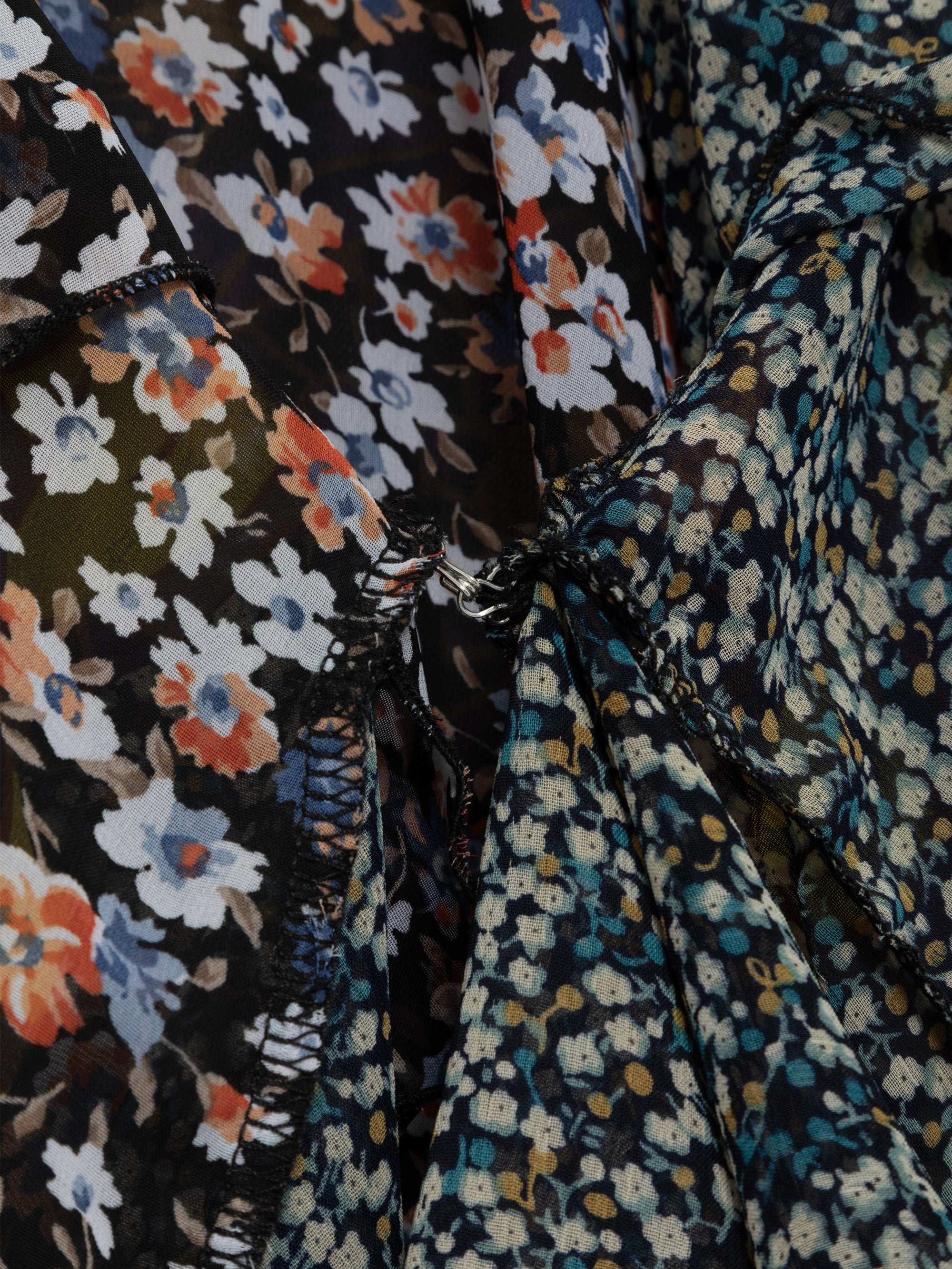 Multi-Flowers Two ways Skirt