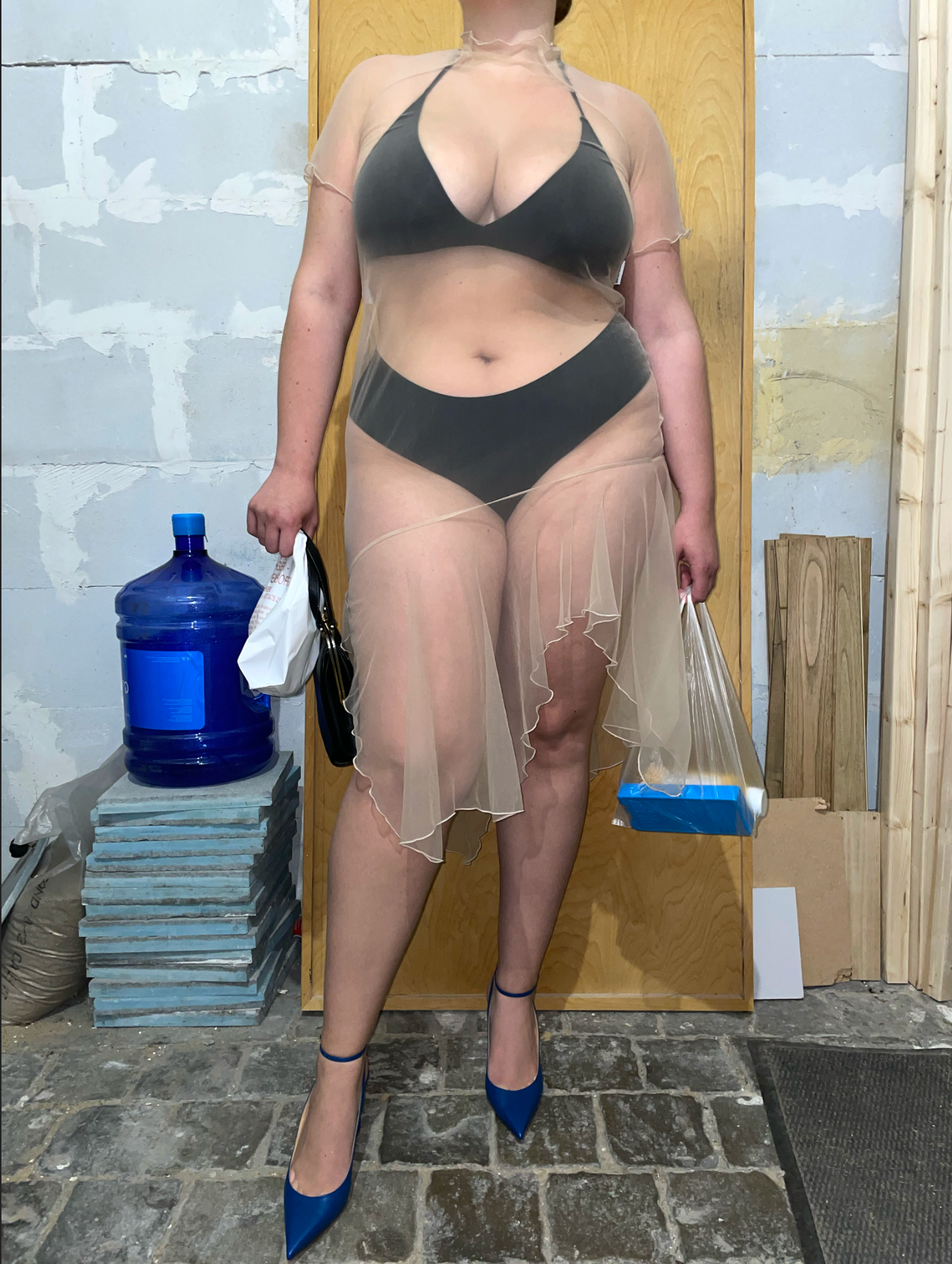 Nude Easy Dress