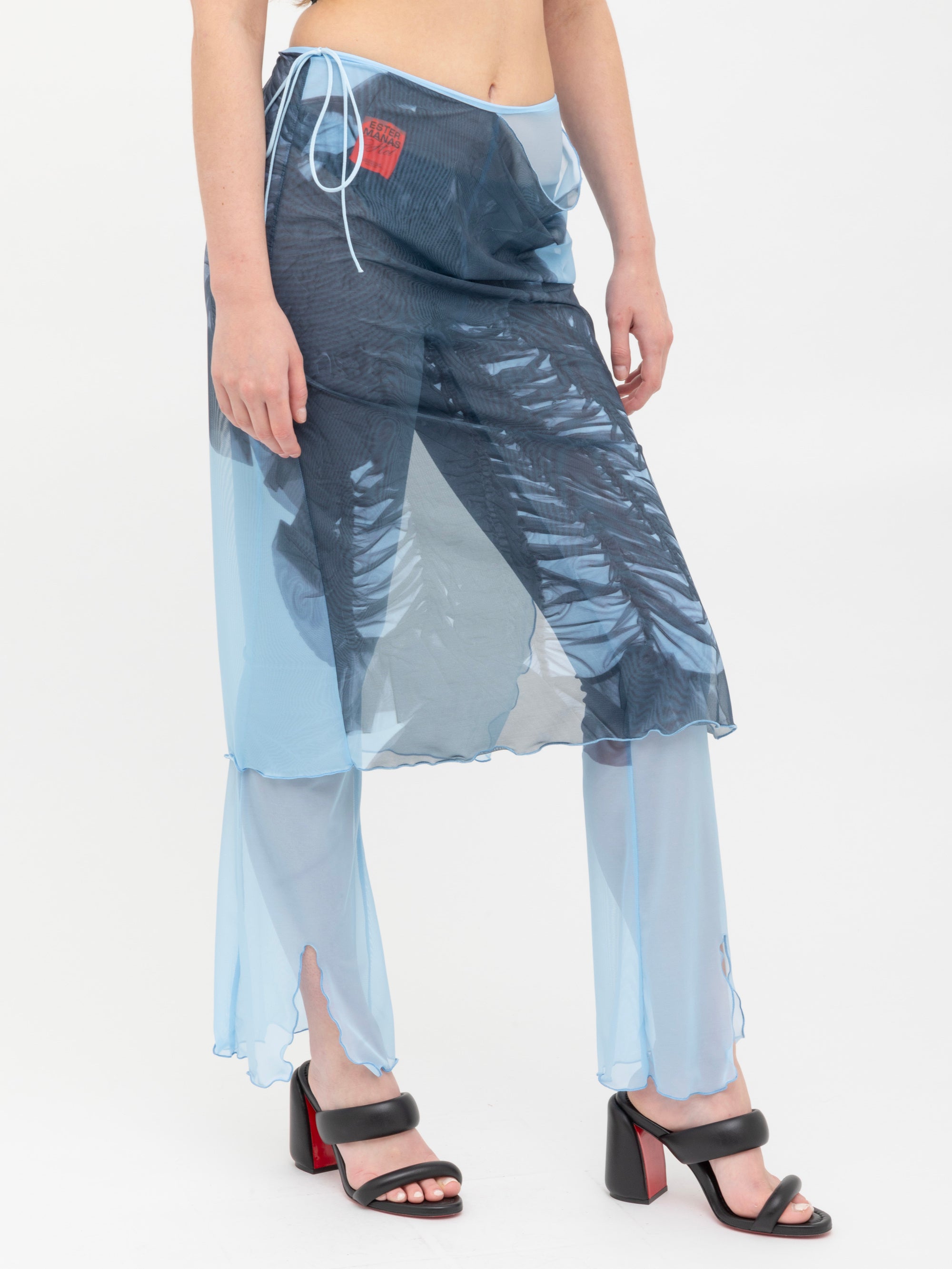 Printed Scan Pants & Skirt