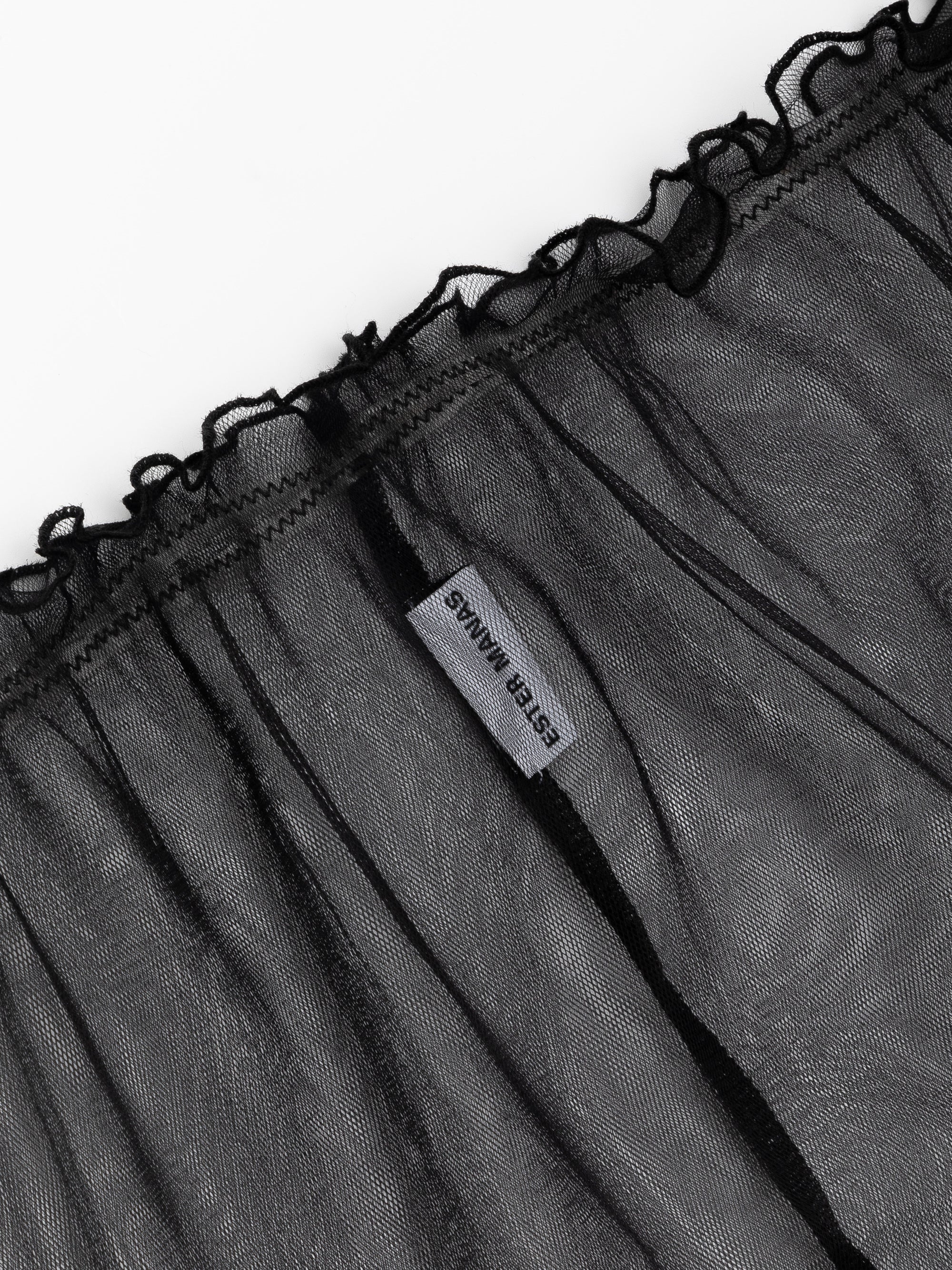 Black Easy Skirt