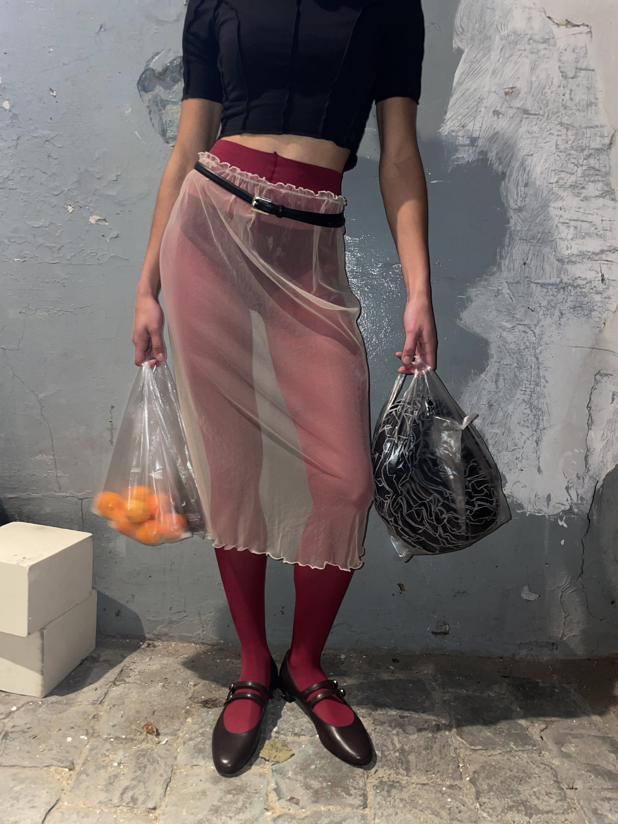 Nude Easy Skirt
