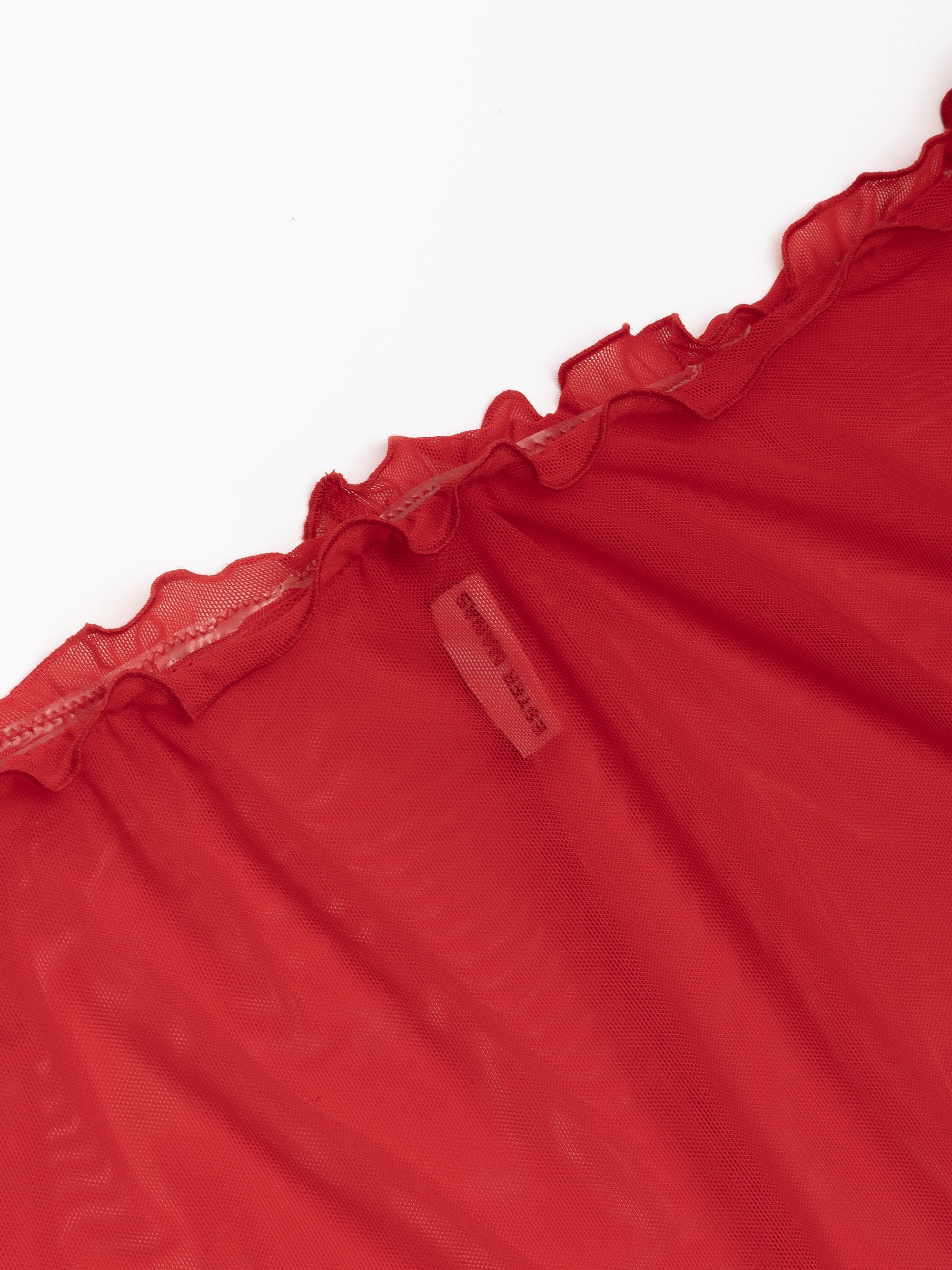 Red Easy Skirt