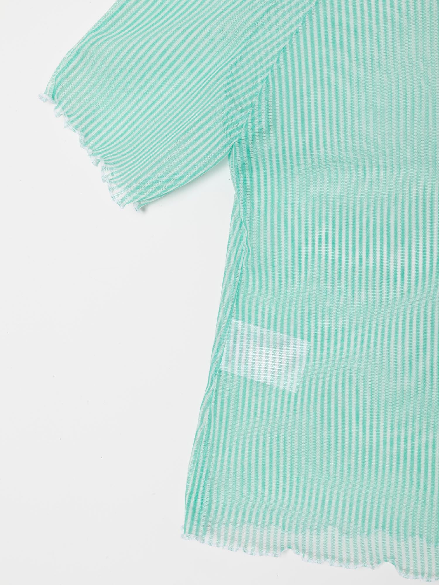 Mint Striped Easy Top