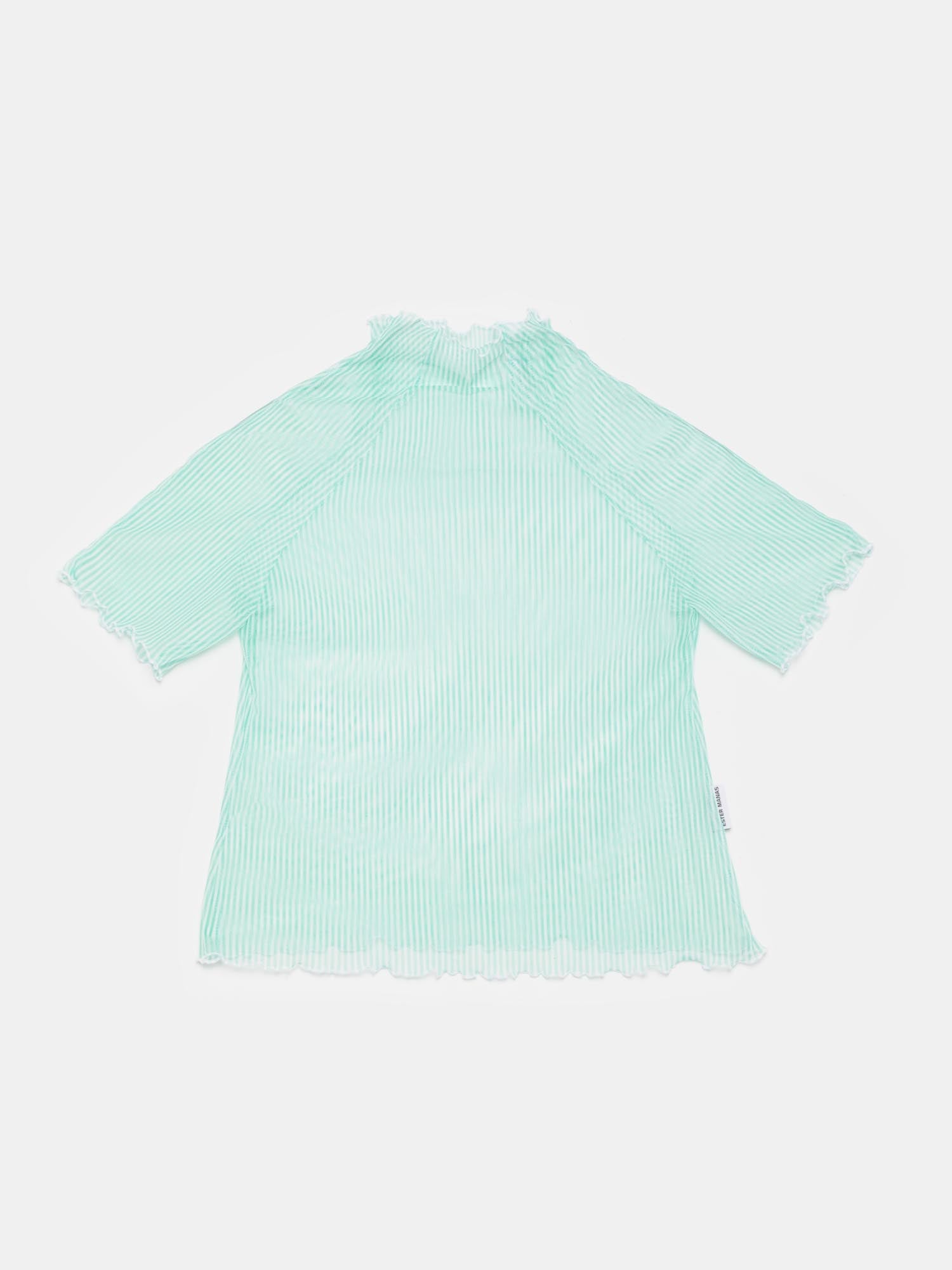 Mint Striped Easy Top