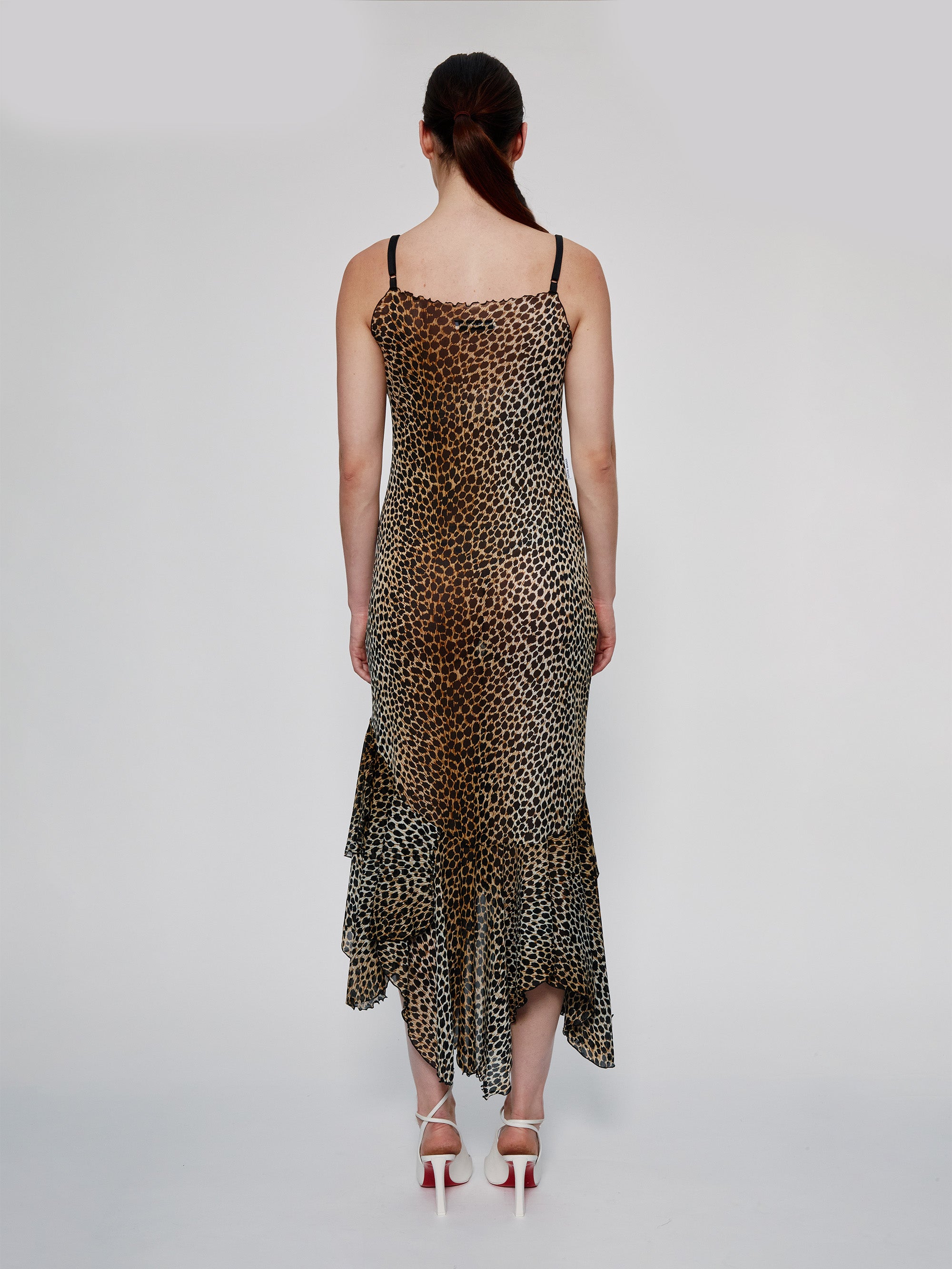 Feline Spaghetti Easy Dress