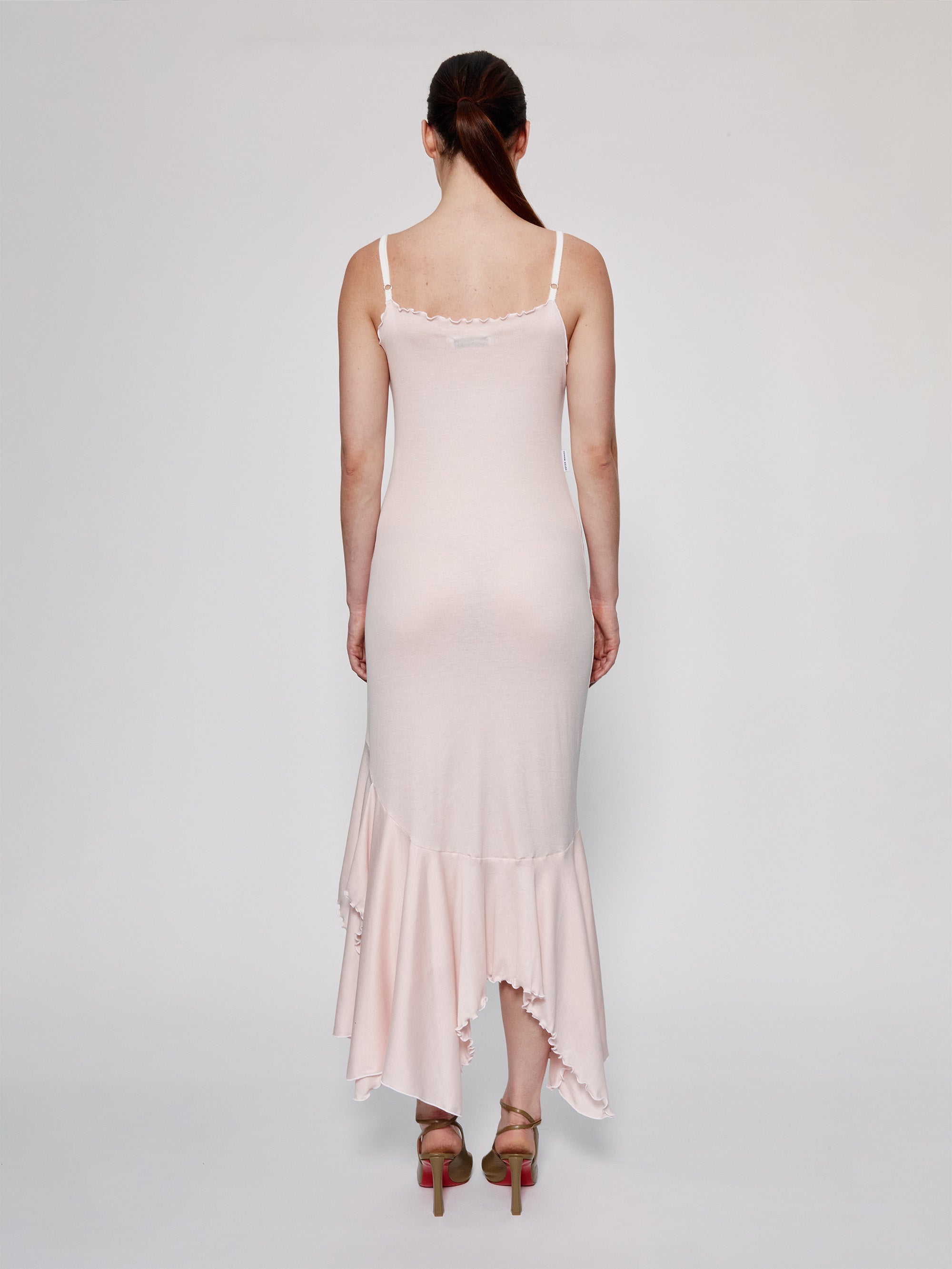 Light Pink Spaghetti Easy Dress
