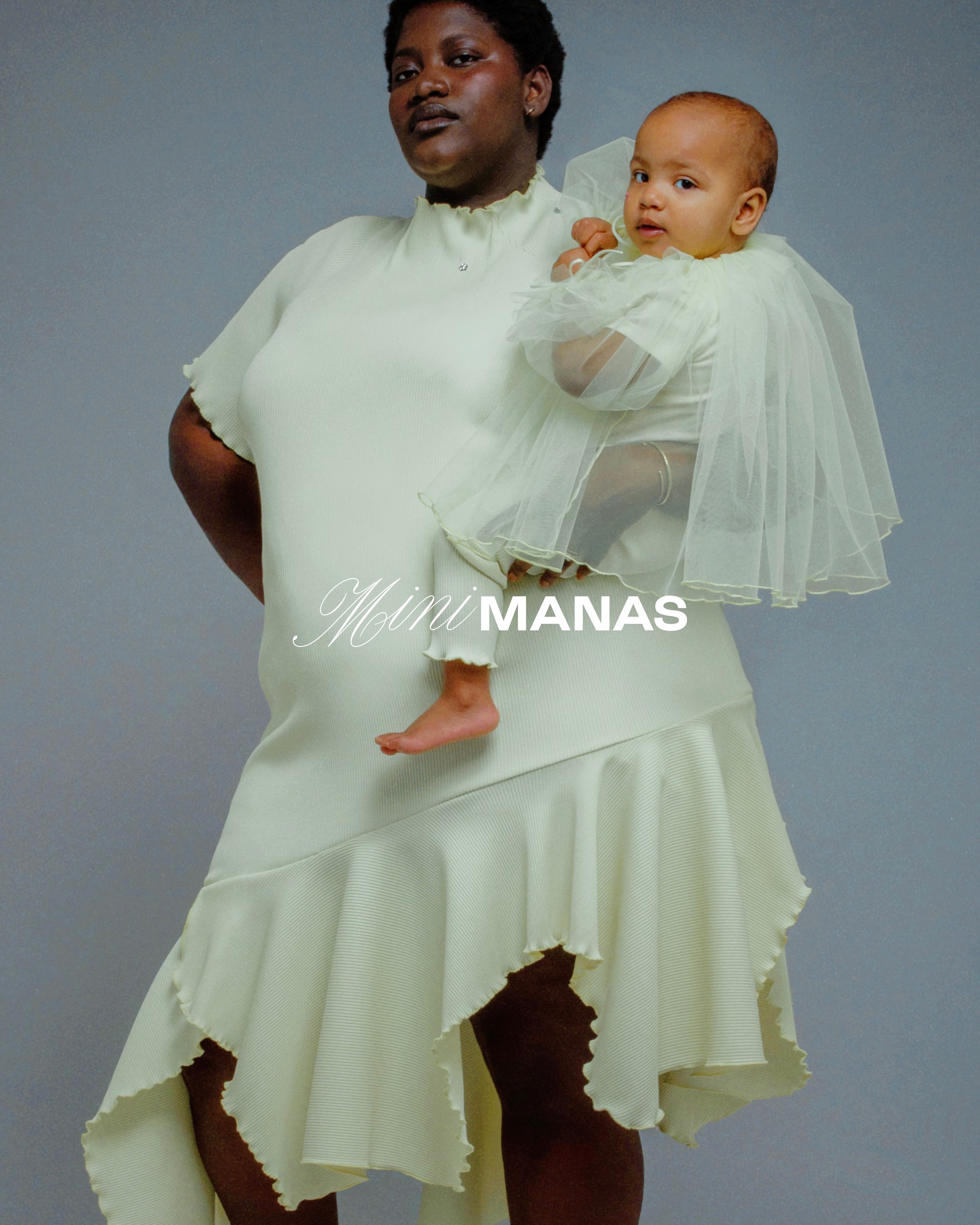 Mini Manas - Mimosa Maxi Gathered Blouse