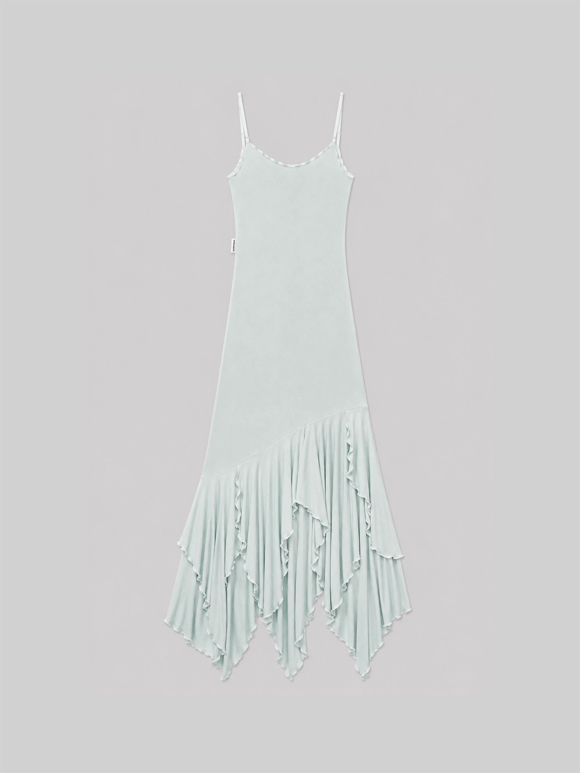 Mint Spaghetti Easy Dress