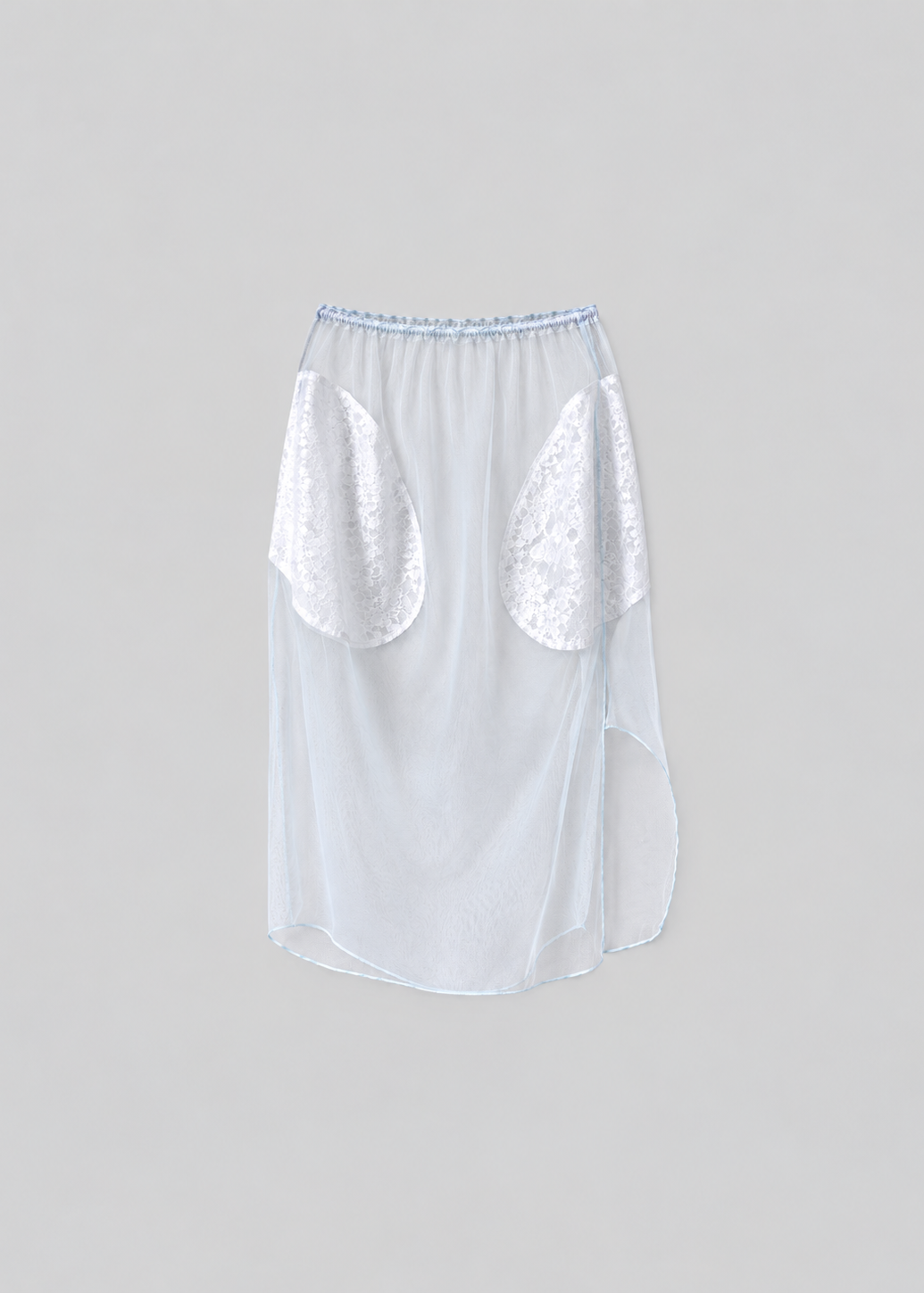 Baby Blue Easy Pocket Skirt