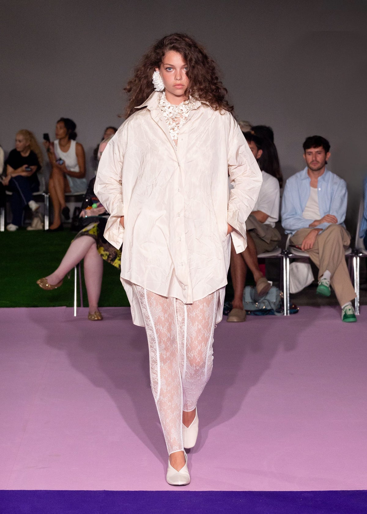 Butter Crumpled Oversize Shirt