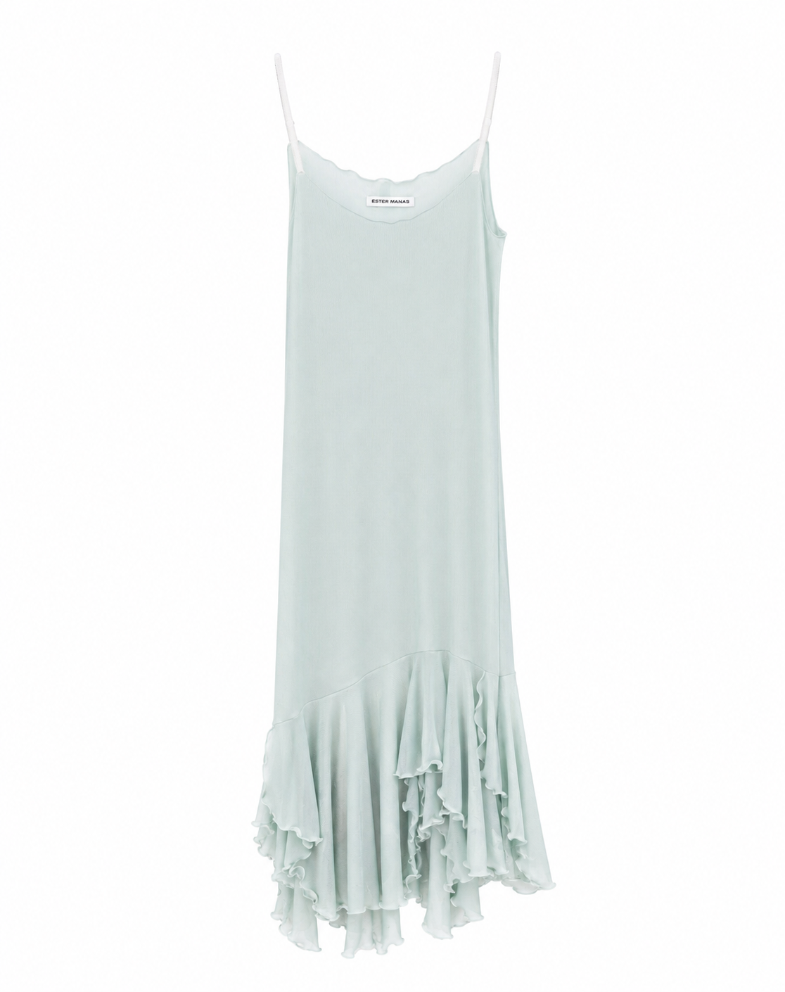 Mint Spaghetti Easy Dress
